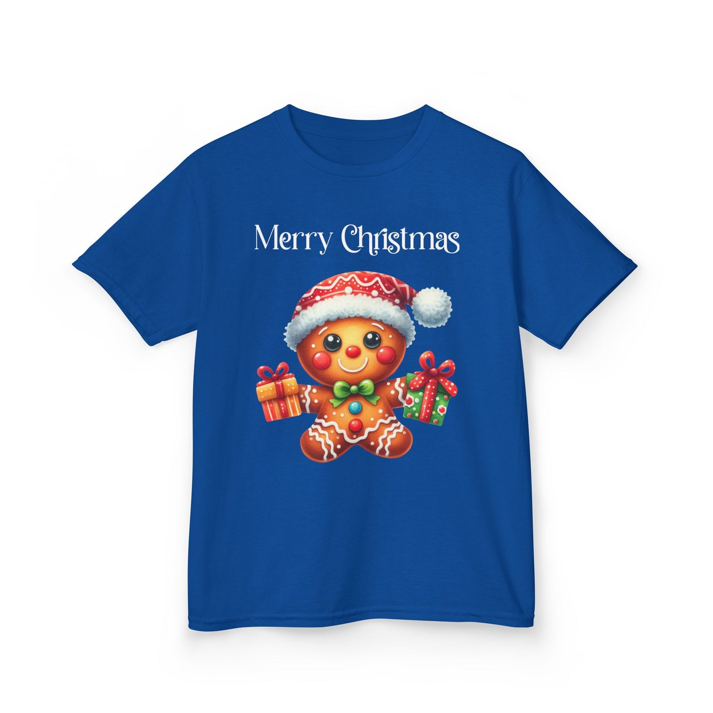 Child Tee - Christmas - Gingerbread - Merry Christmas (01a)
