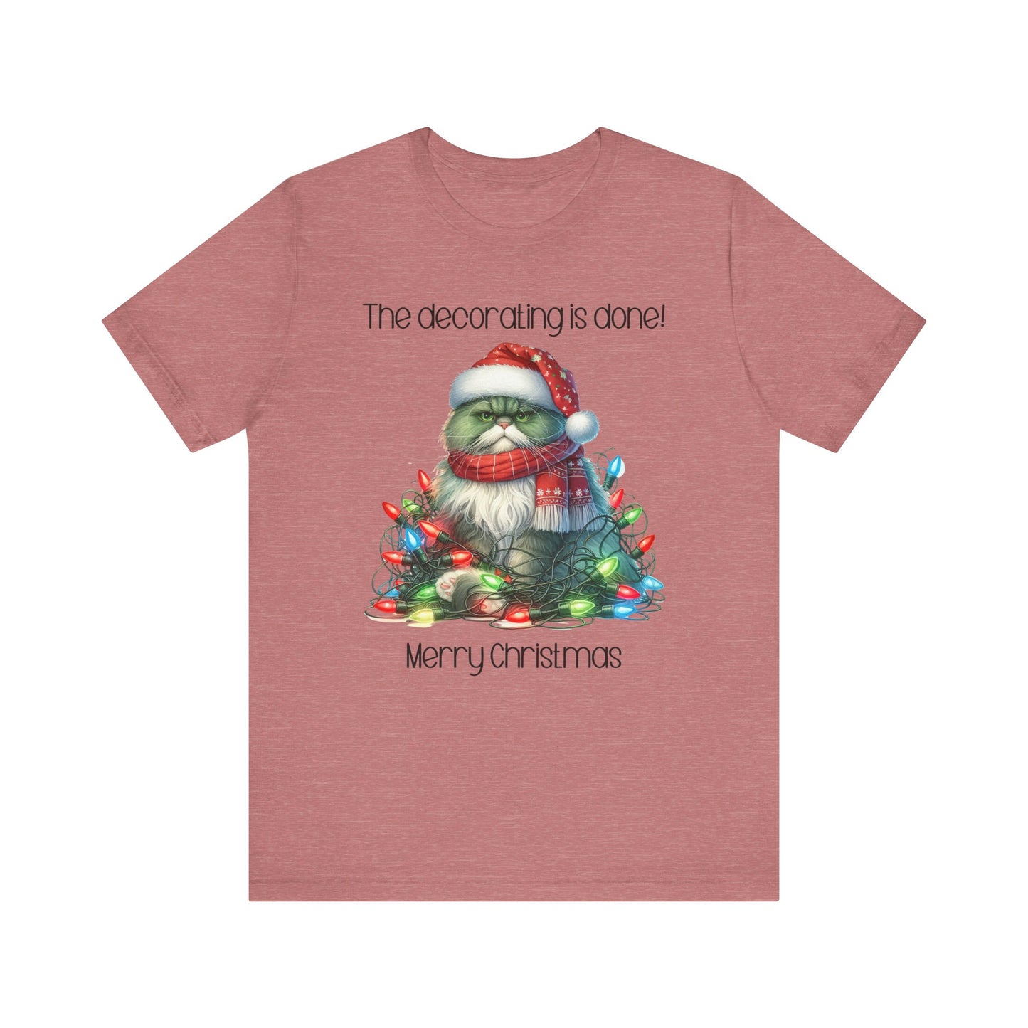 T-shirt - Christmas - Decorating Done (3a)