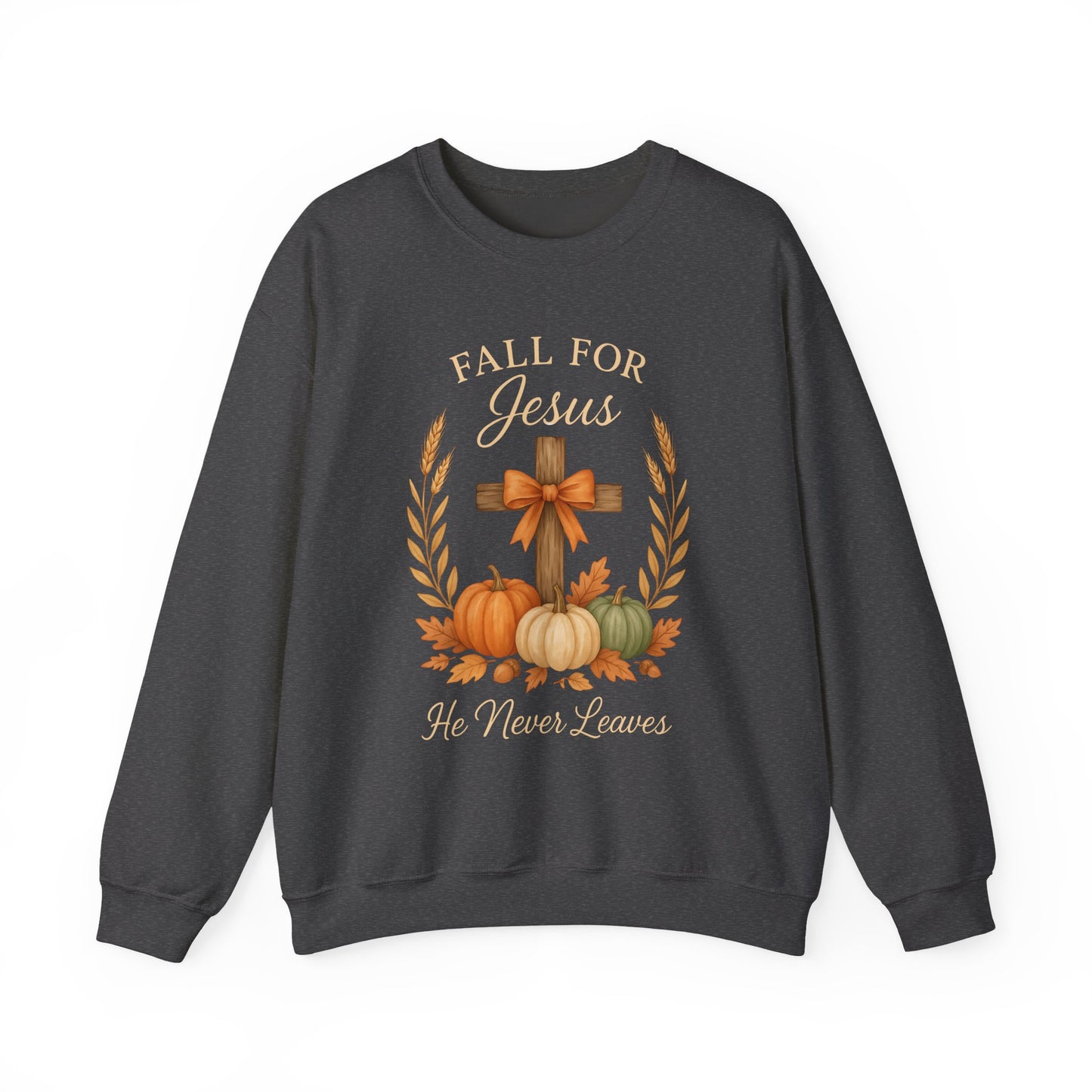 Sweatshirt - Faith -  Fall for Jesus (01 Autumn)