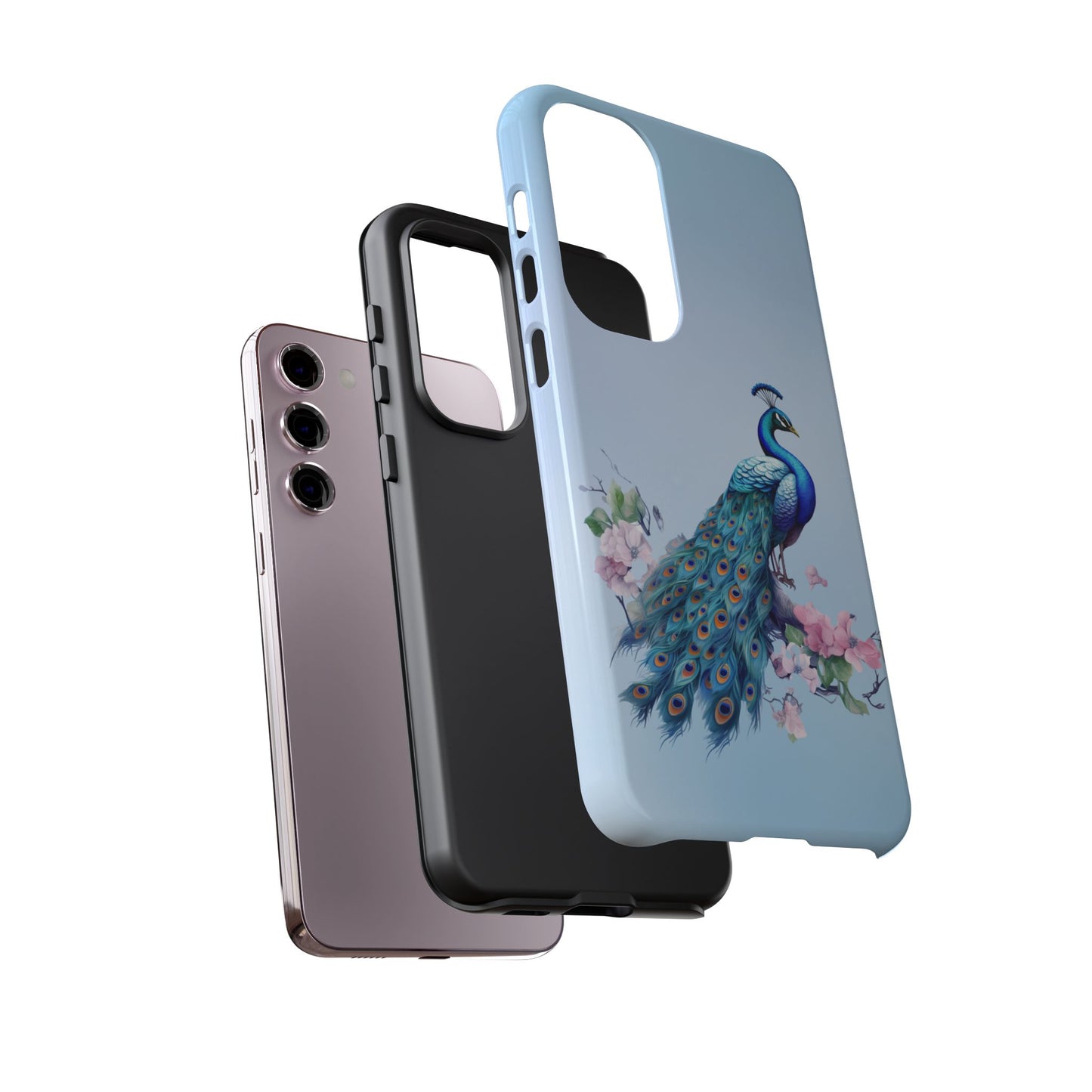 Tough Cell Phone Case - Animal - Peacock (1)