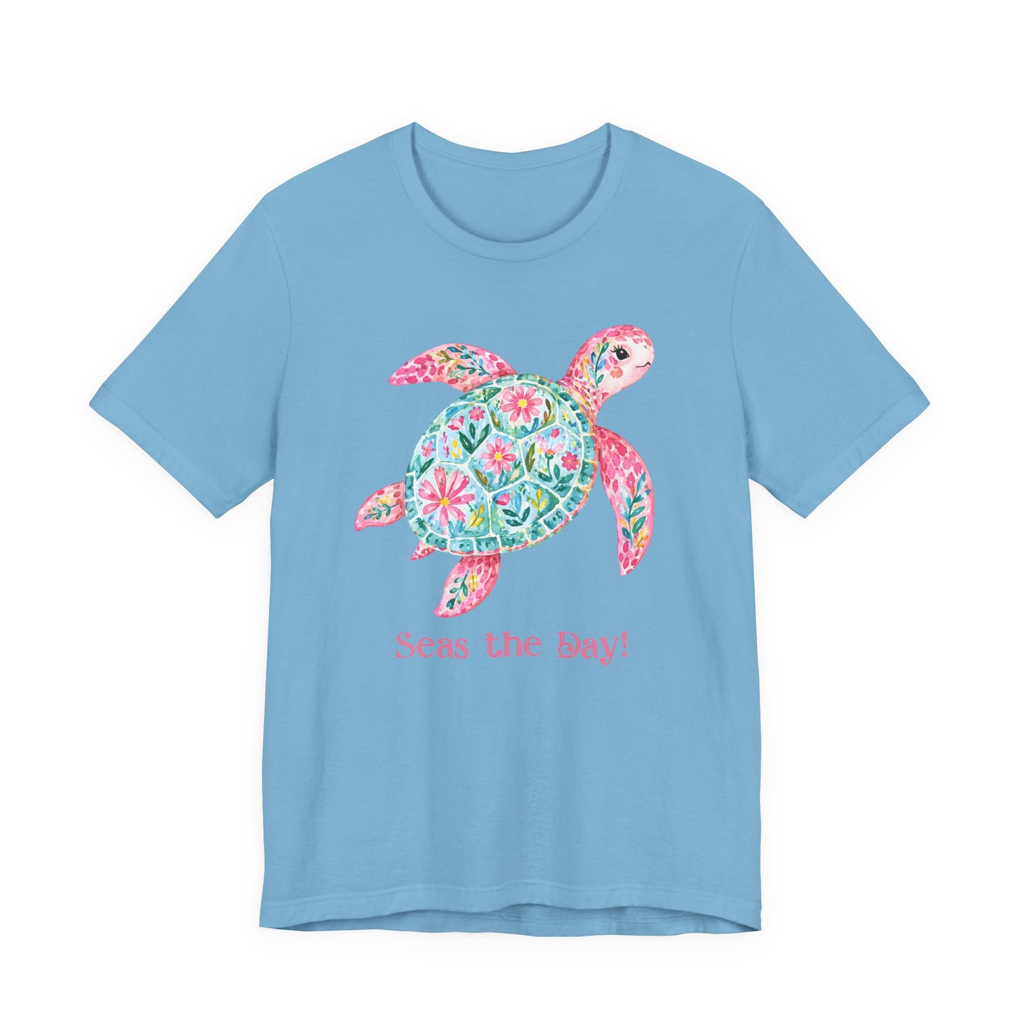 T-Shirt - Animal - Seas the Day Turtle (01)