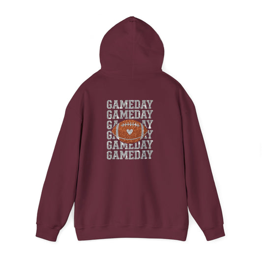 Heavy Blend Hoodie - Football - GameDay GameDay GameDay (01b)