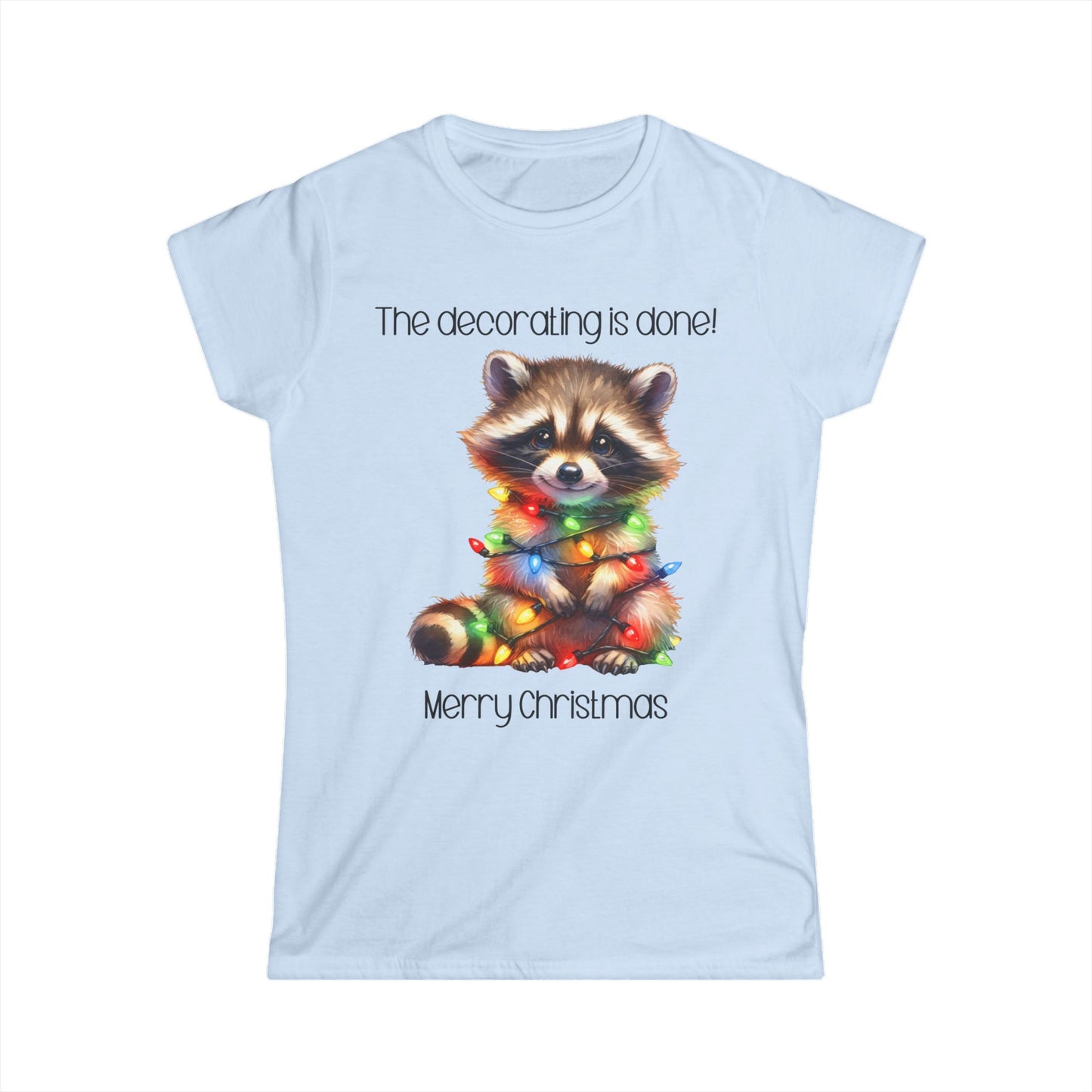 Female T-Shirt - Christmas - Decorating Done (04)