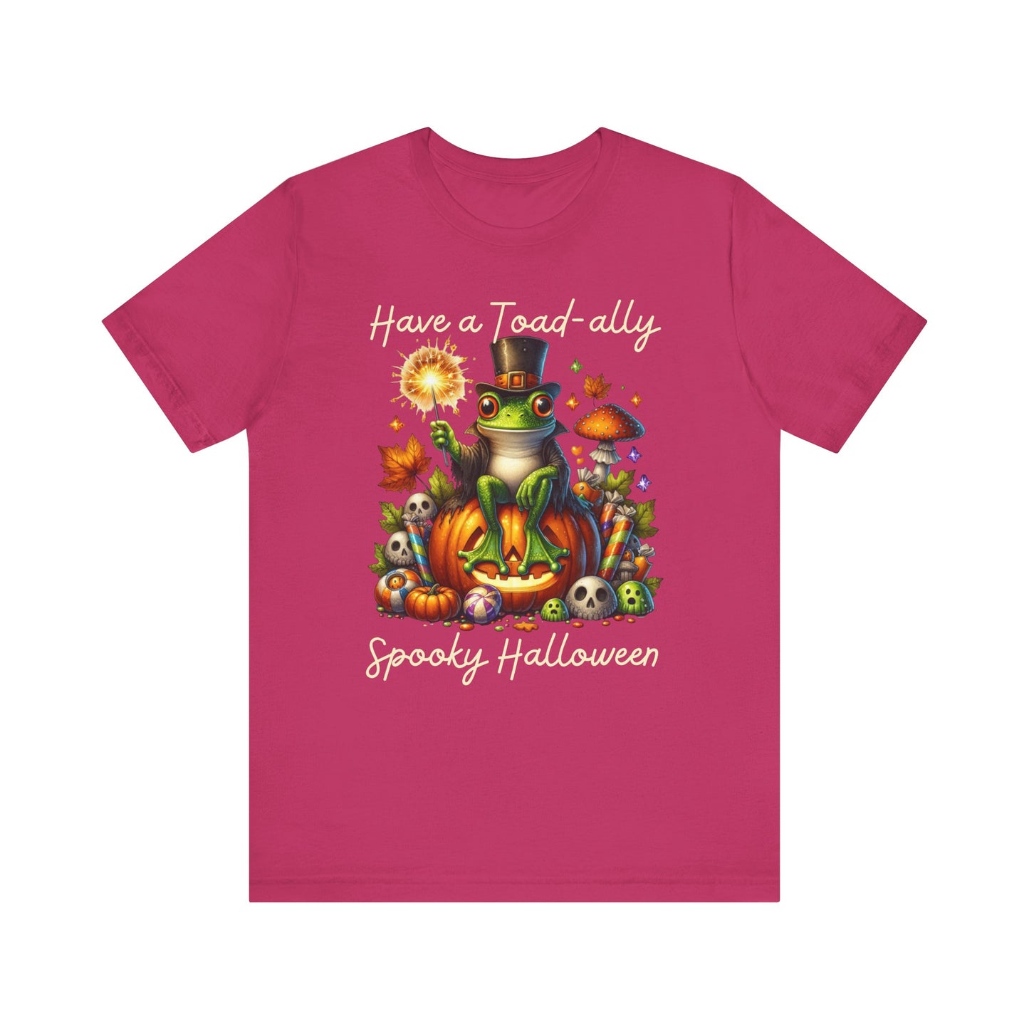 T-shirt - Halloween - Toad-ally Spooky Halloween (01b)