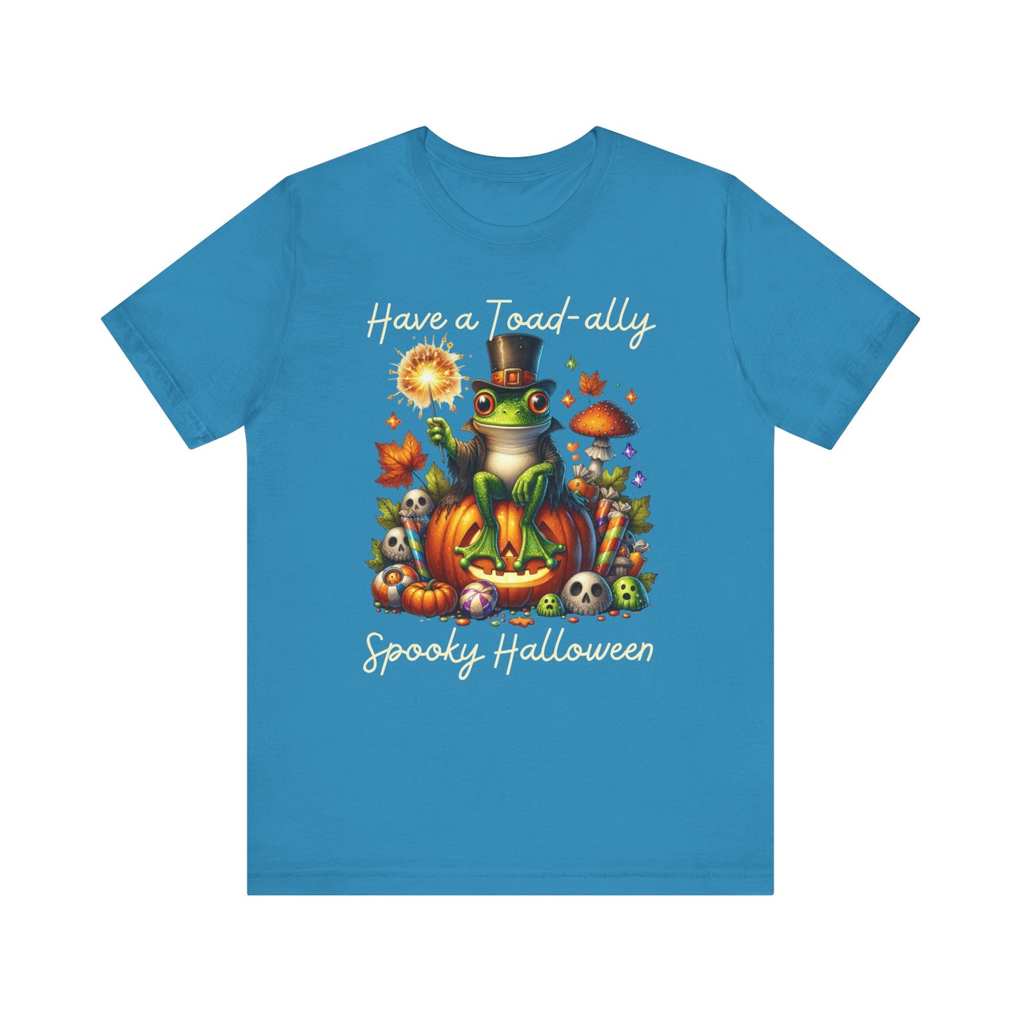 T-shirt - Halloween - Toad-ally Spooky Halloween (01b)