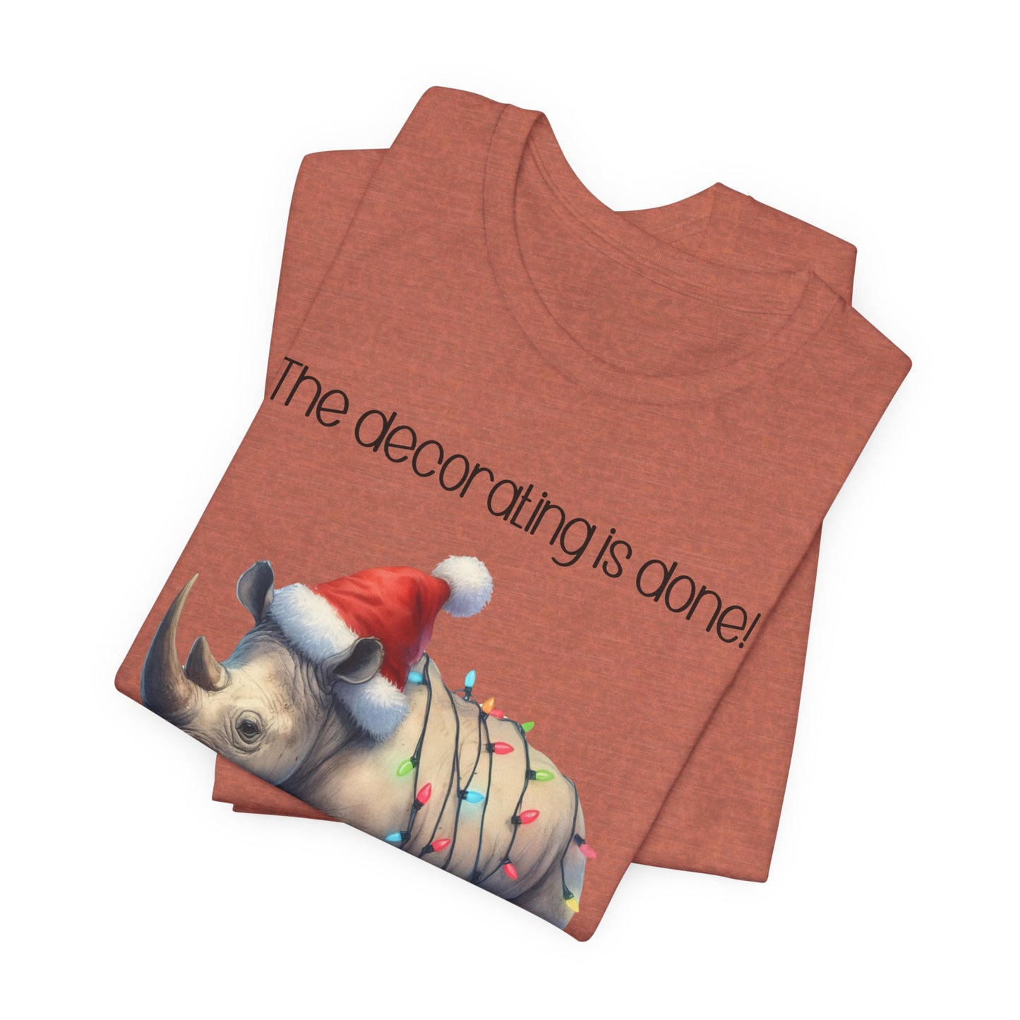 T-shirt - Christmas - Decorating Done (5a)