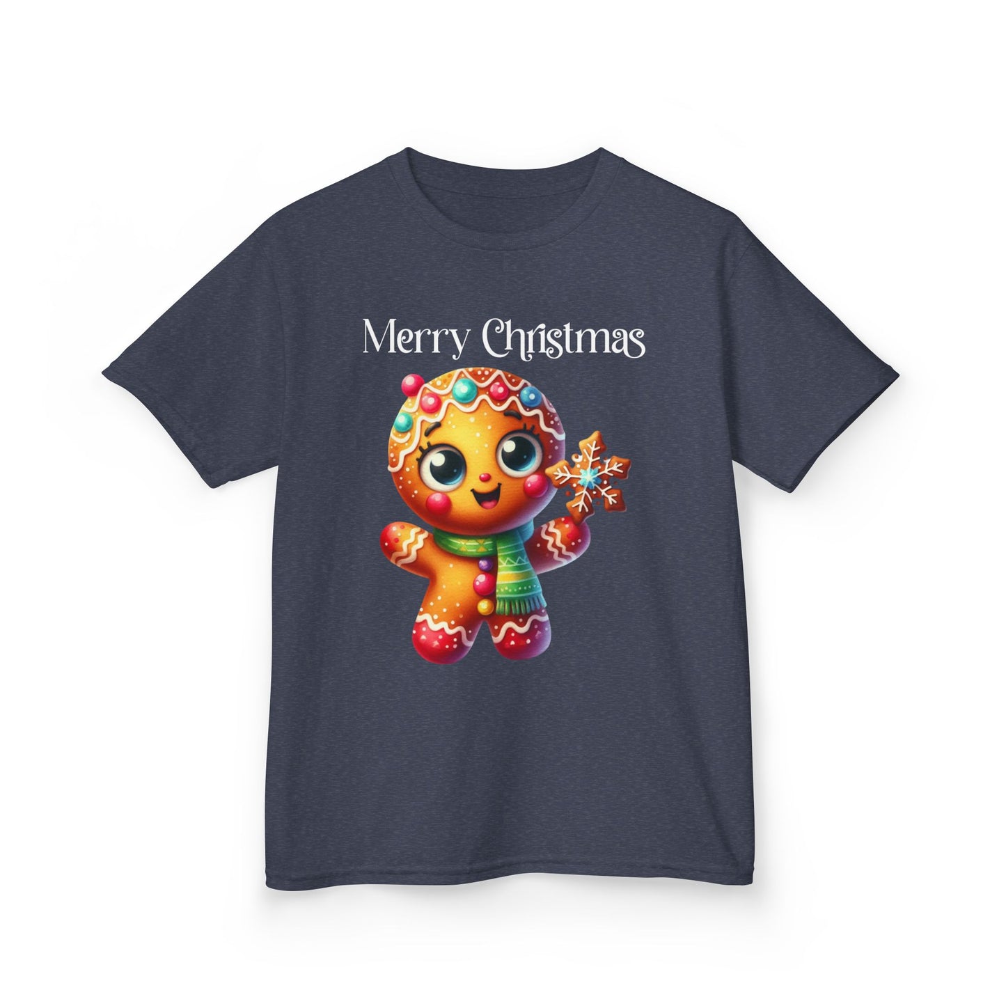 Child Tee - Christmas - Gingerbread - Merry Christmas (03a)