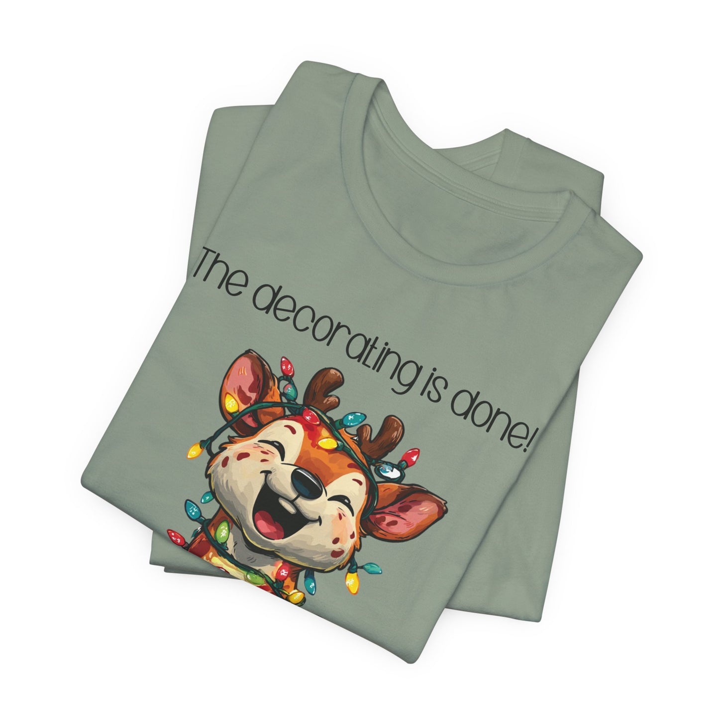 T-shirt - Christmas - Decorating Done (2a)