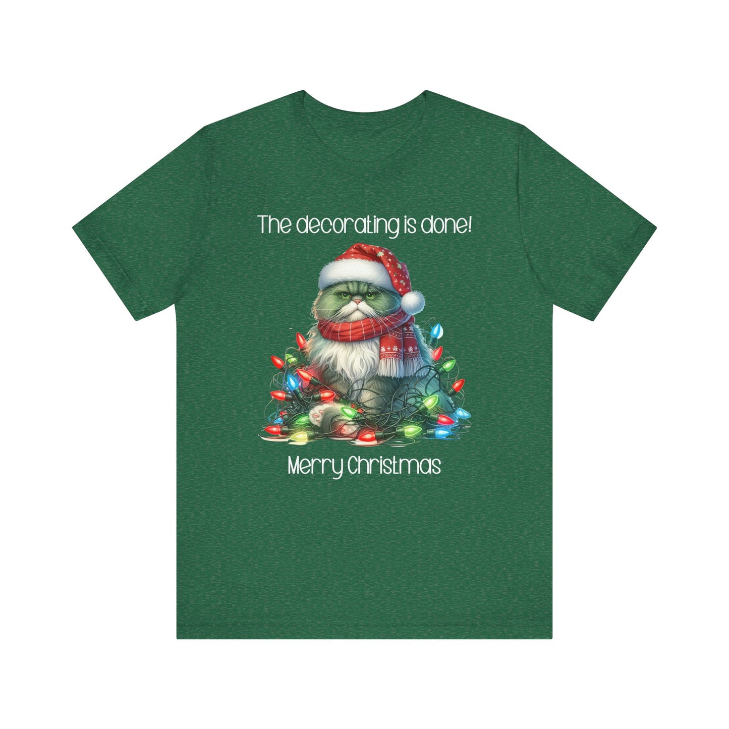T-shirt - Christmas - Decorating Done (3b)