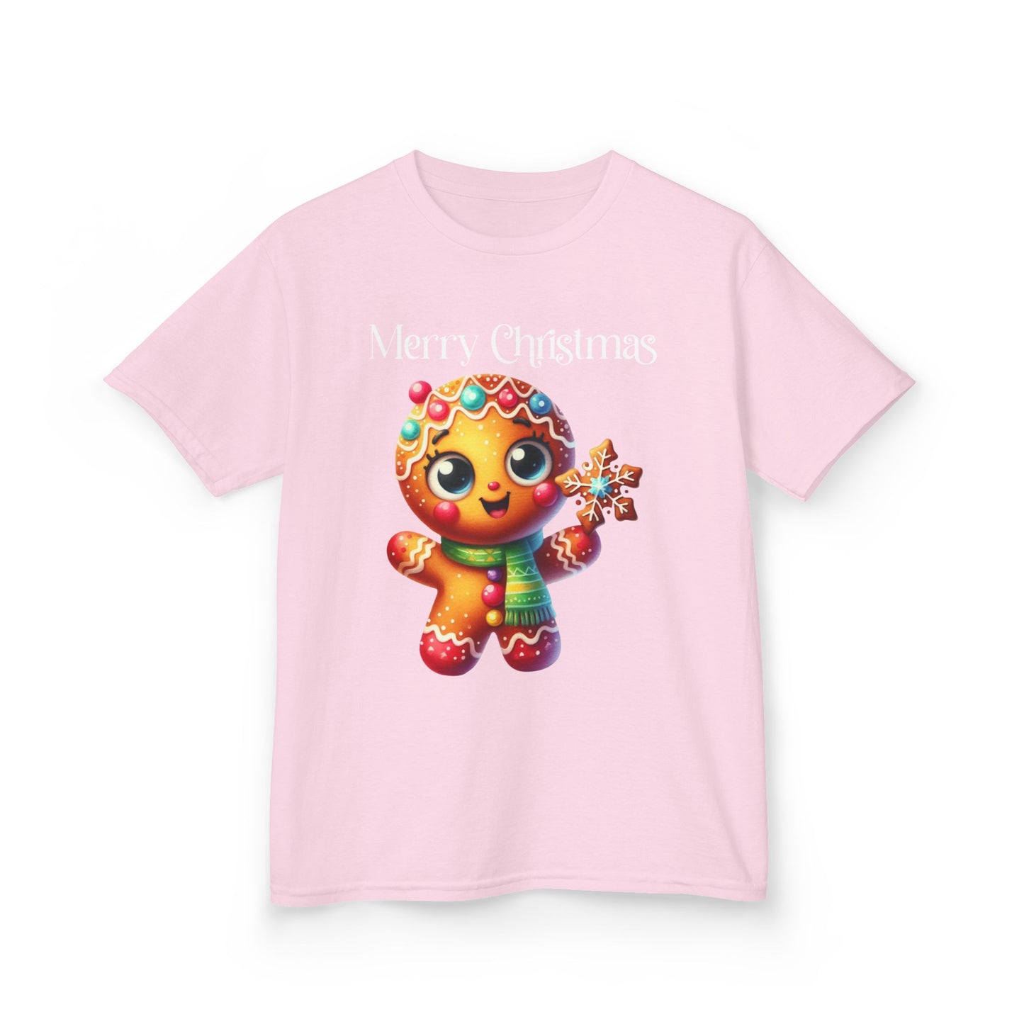 Child Tee - Christmas - Gingerbread - Merry Christmas (03a)