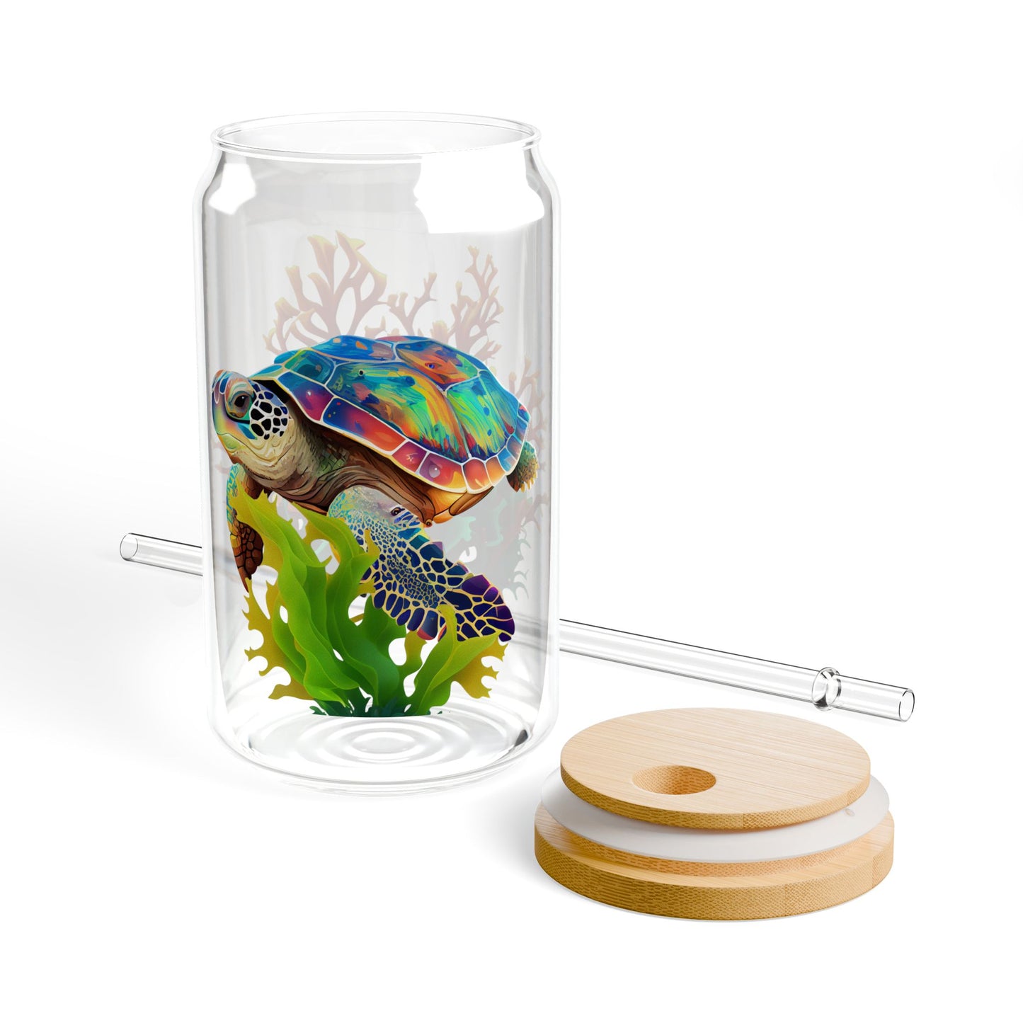 Sipper Glass - Animal - Sea Turtle