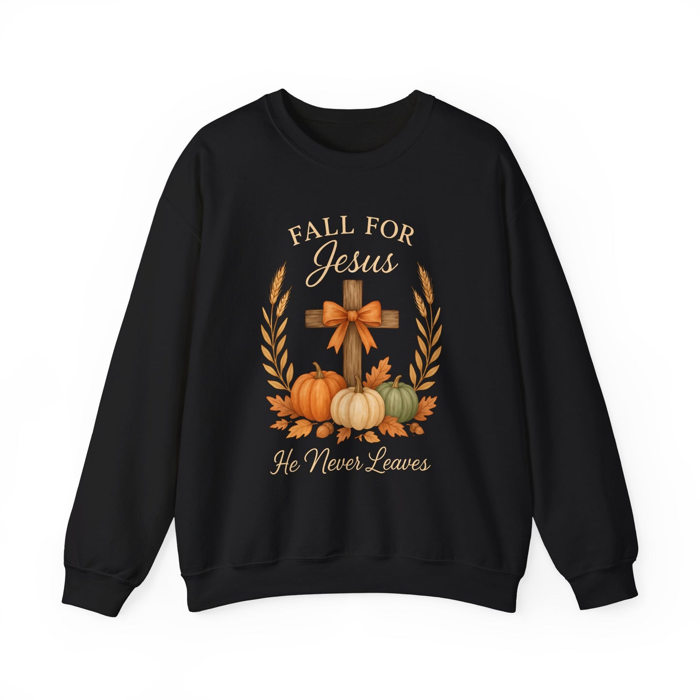 Sweatshirt - Faith -  Fall for Jesus (01 Autumn)