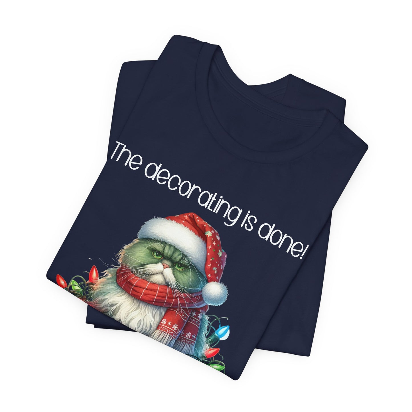 T-shirt - Christmas - Decorating Done (3b)