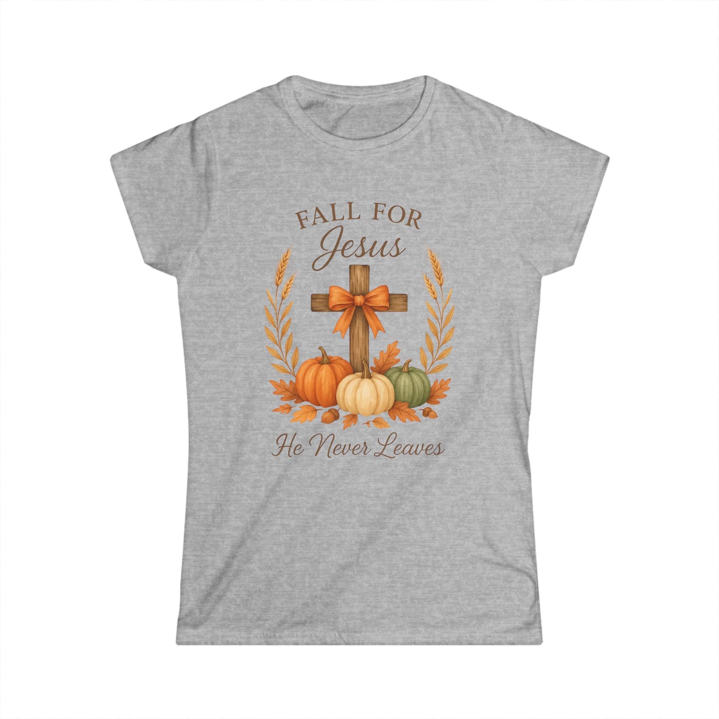 Female T-Shirt - Faith - Fall for Jesus (01 Autumn)