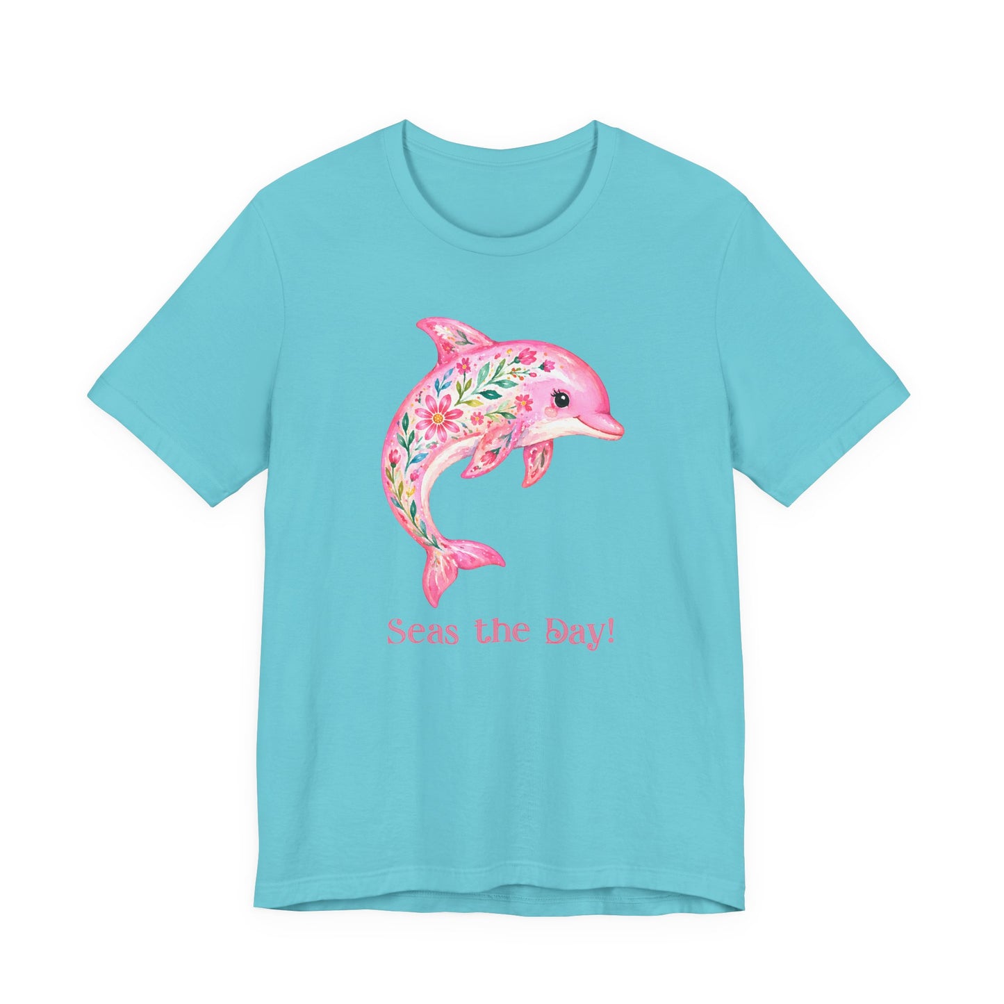 T-Shirt - Animal - Seas the Day Dolphin (01)
