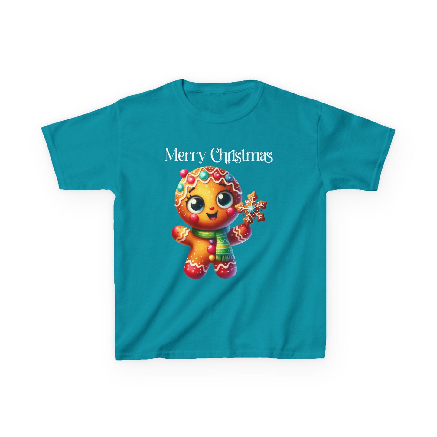 Child Tee - Christmas - Gingerbread - Merry Christmas (03a)