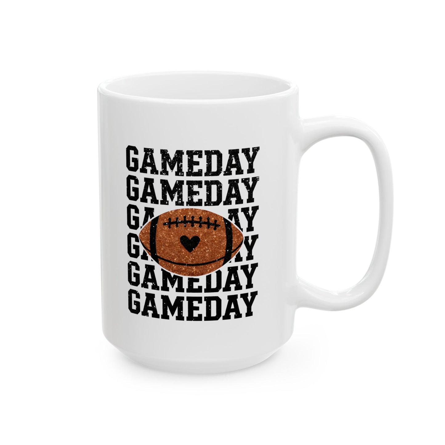 Ceramic Mug - Football - GameDay GameDay GameDay (01a)