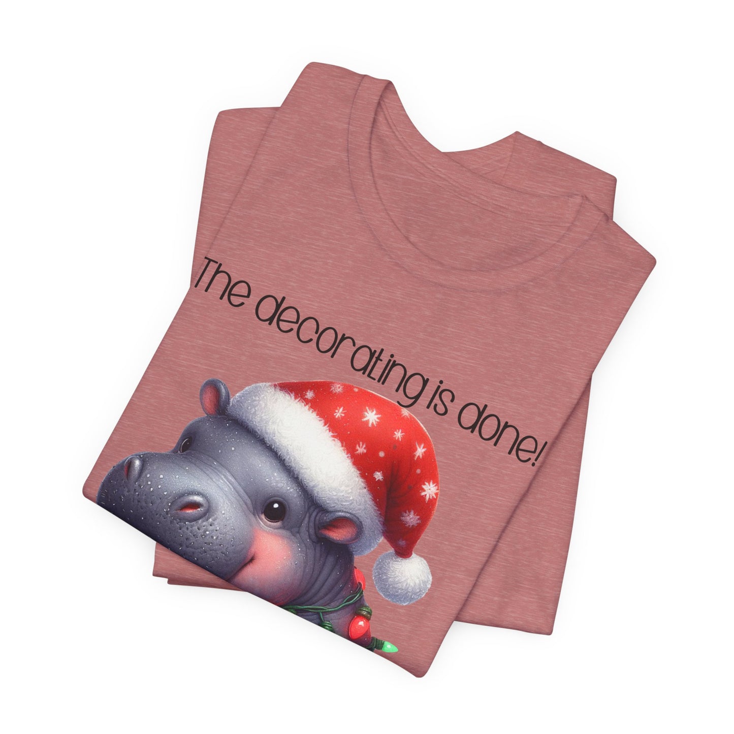 T-shirt - Christmas - Decorating Done (6a)