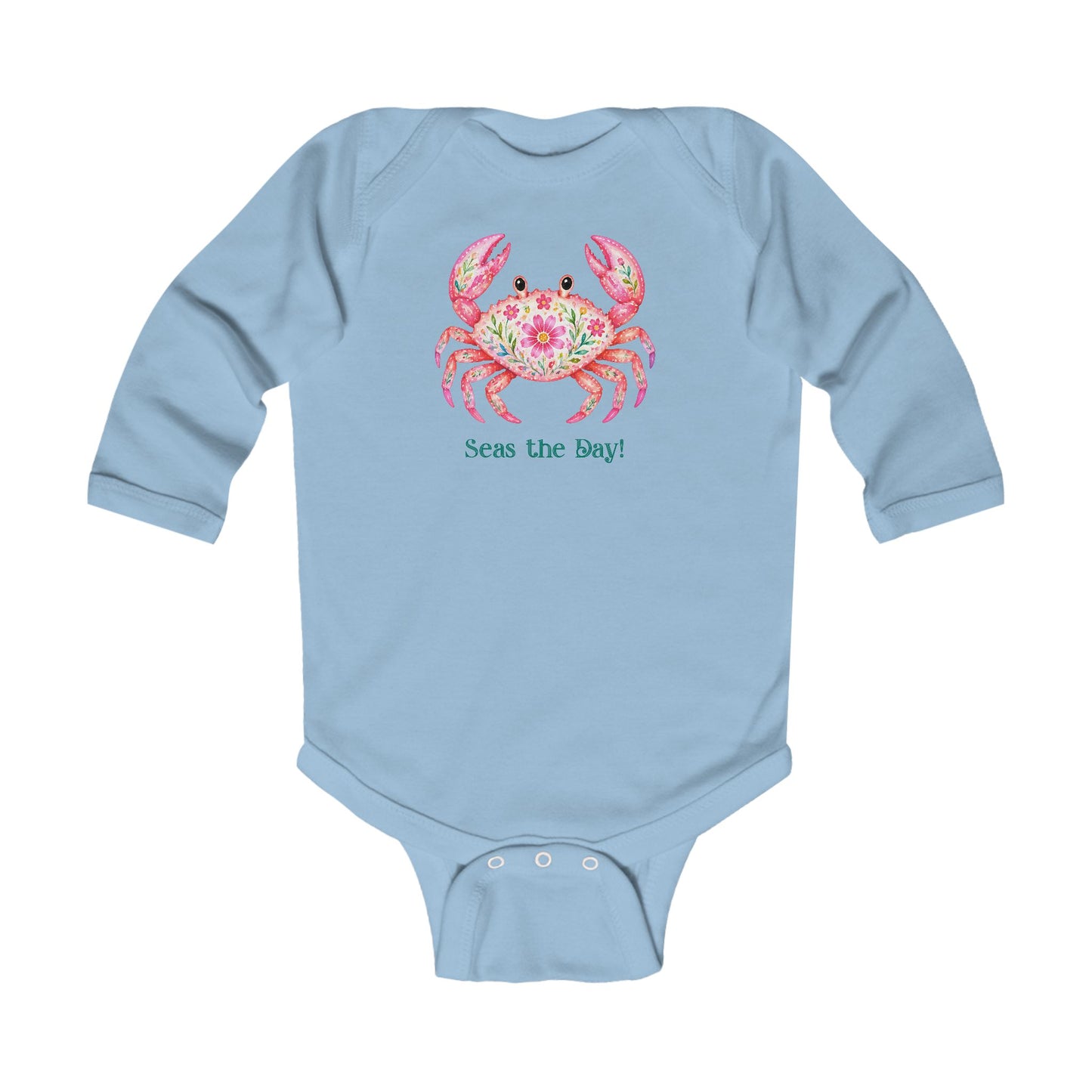Onesie - Animal - Seas the Day Crab (01)
