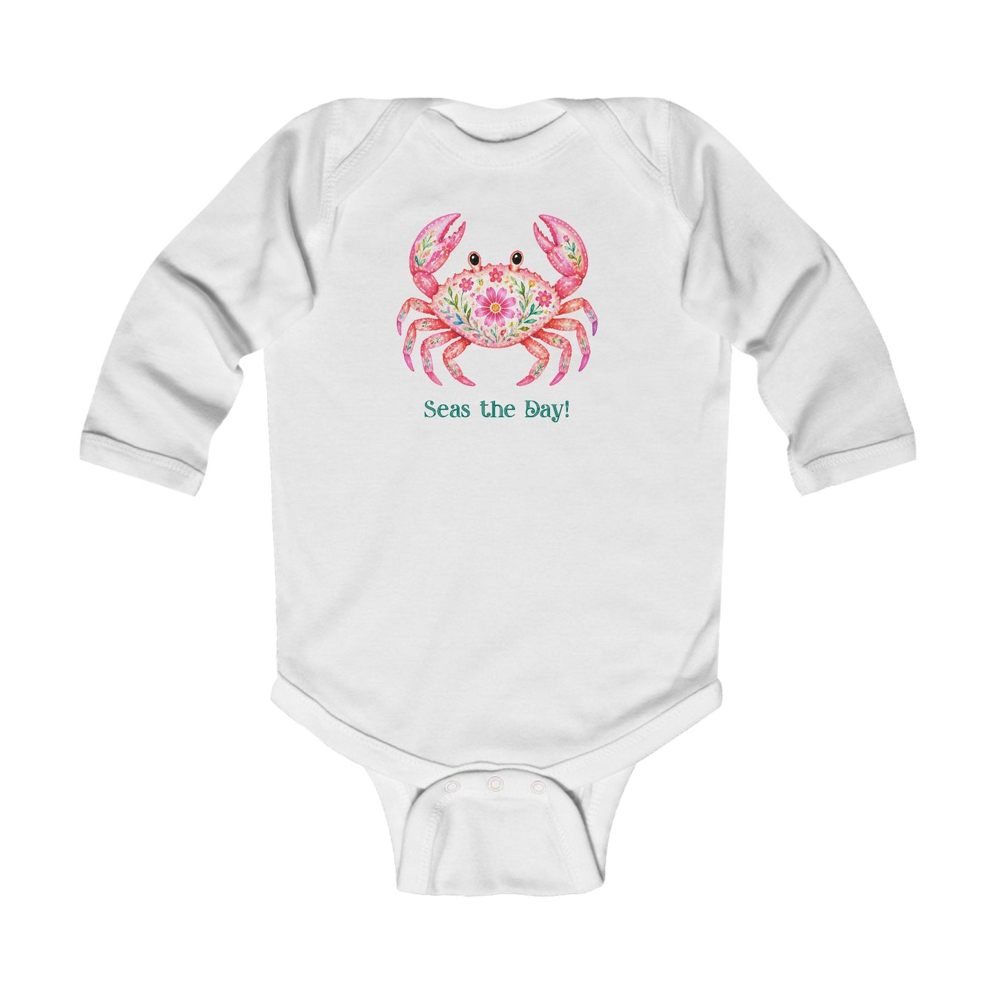 Onesie - Animal - Seas the Day Crab (01)
