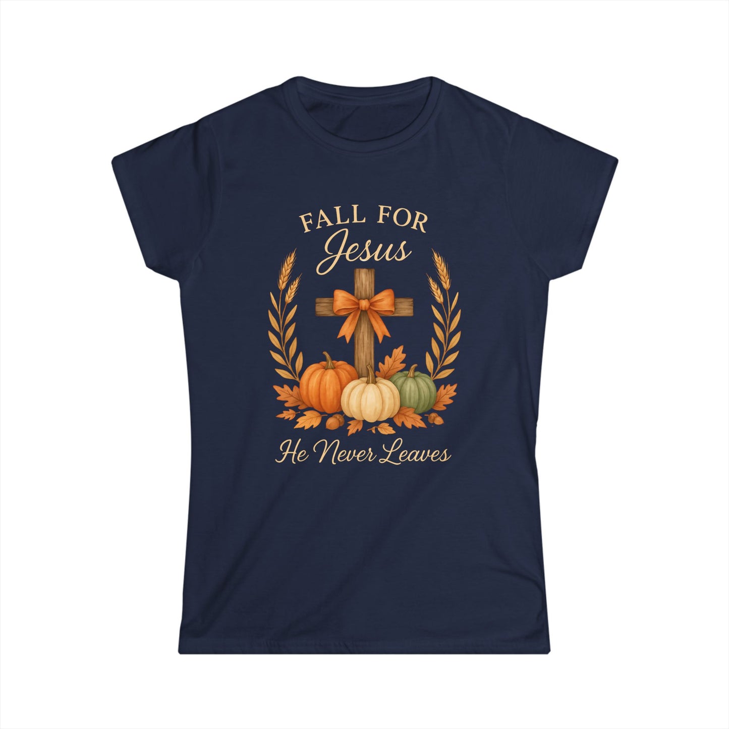 Female T-Shirt - Faith - Fall for Jesus (01 Autumn)
