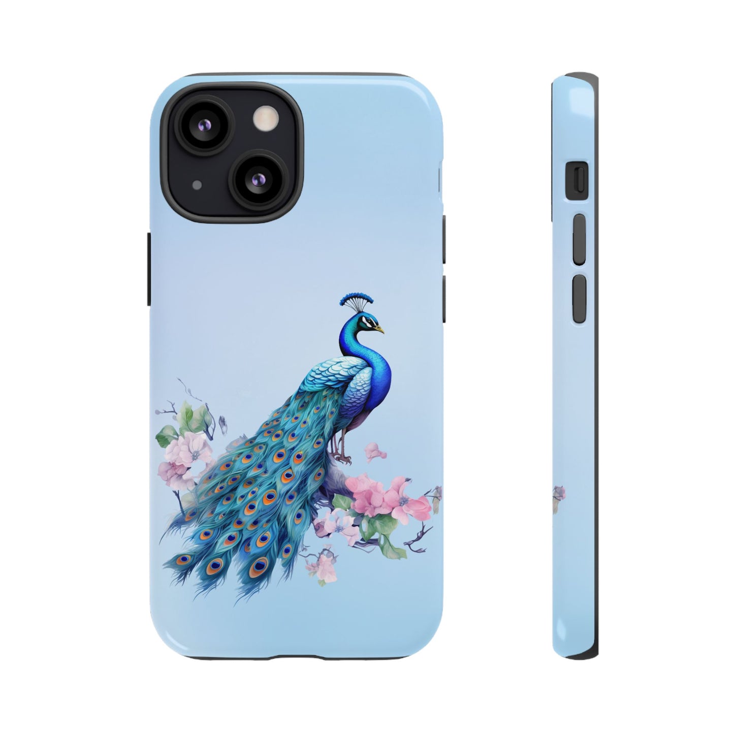 Tough Cell Phone Case - Animal - Peacock (1)