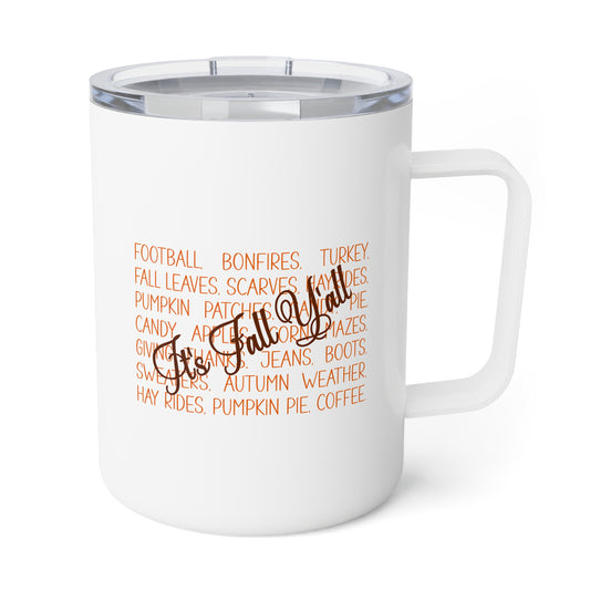 Insulated Mug - Autumn - It's Fall Y'all (01b)