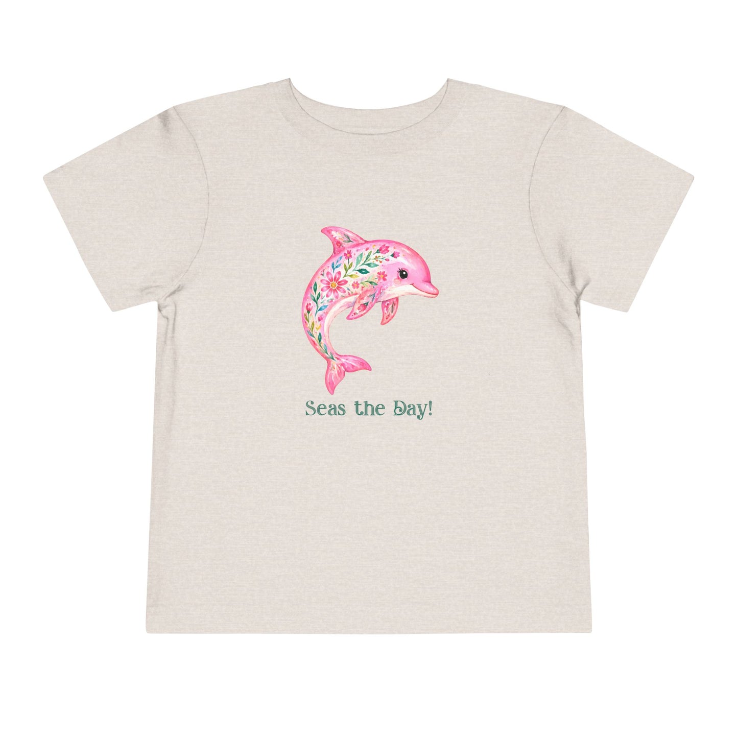 Toddler Tee - Animal - Seas the Day Dolphin (01)