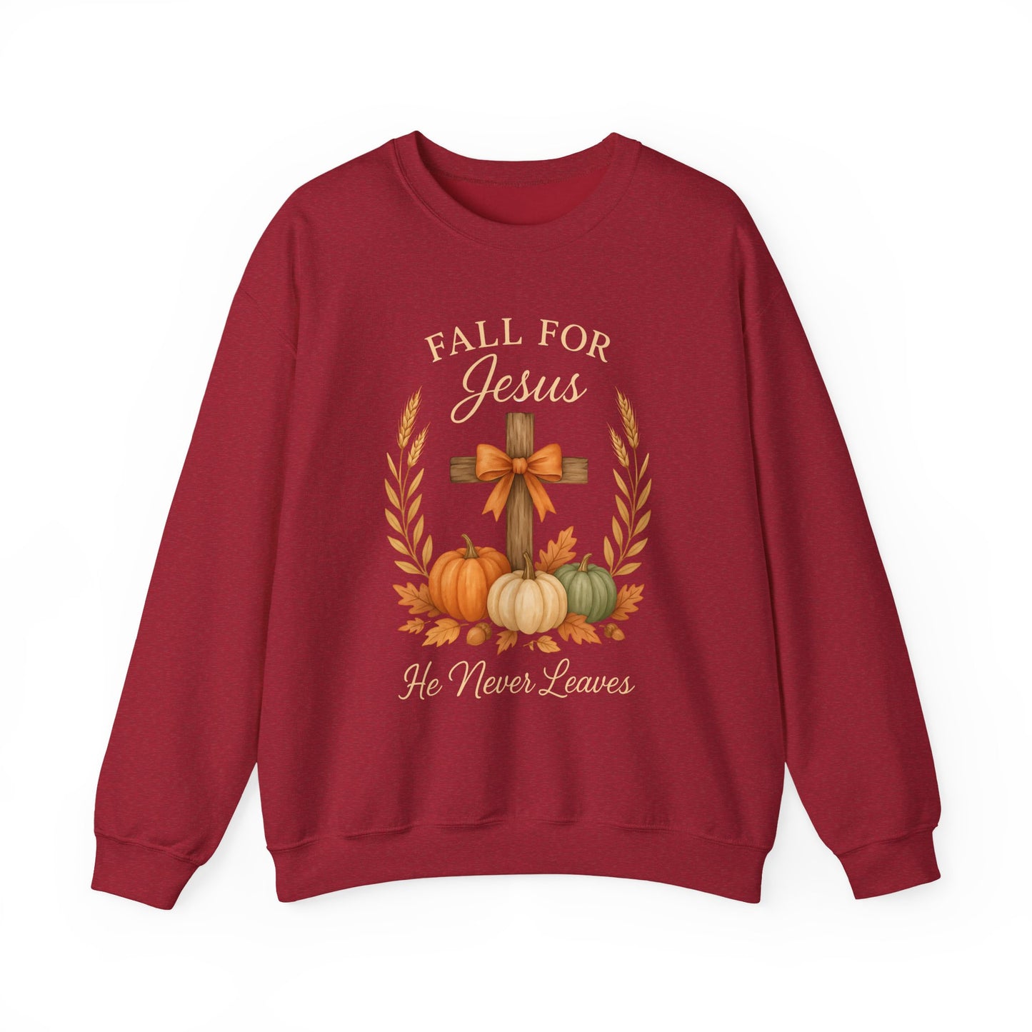 Sweatshirt - Faith -  Fall for Jesus (01 Autumn)