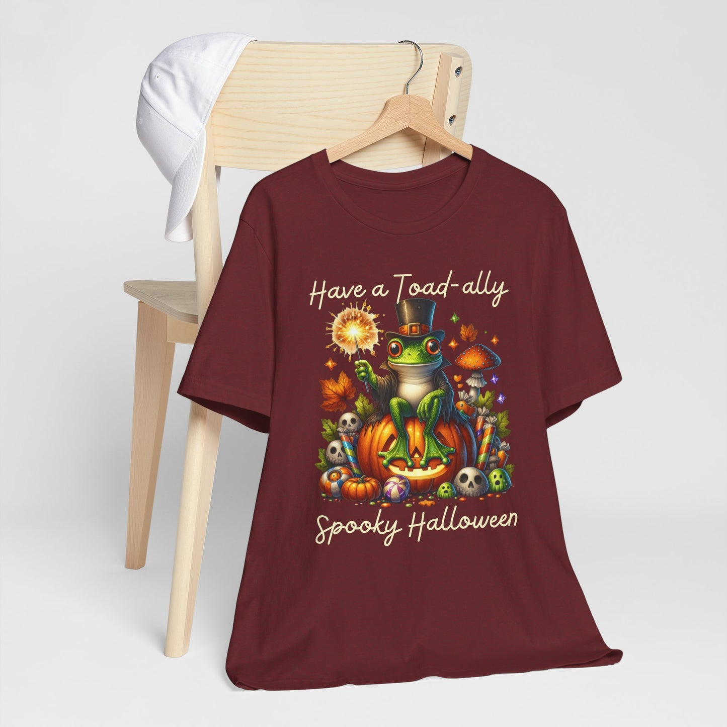 T-shirt - Halloween - Toad-ally Spooky Halloween (01b)