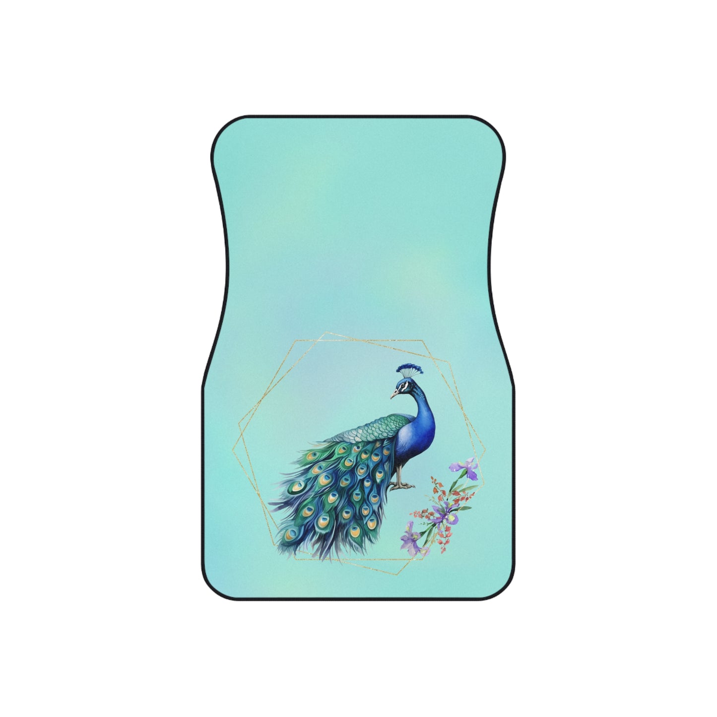 Car Mats - Animal -Peacock (2)