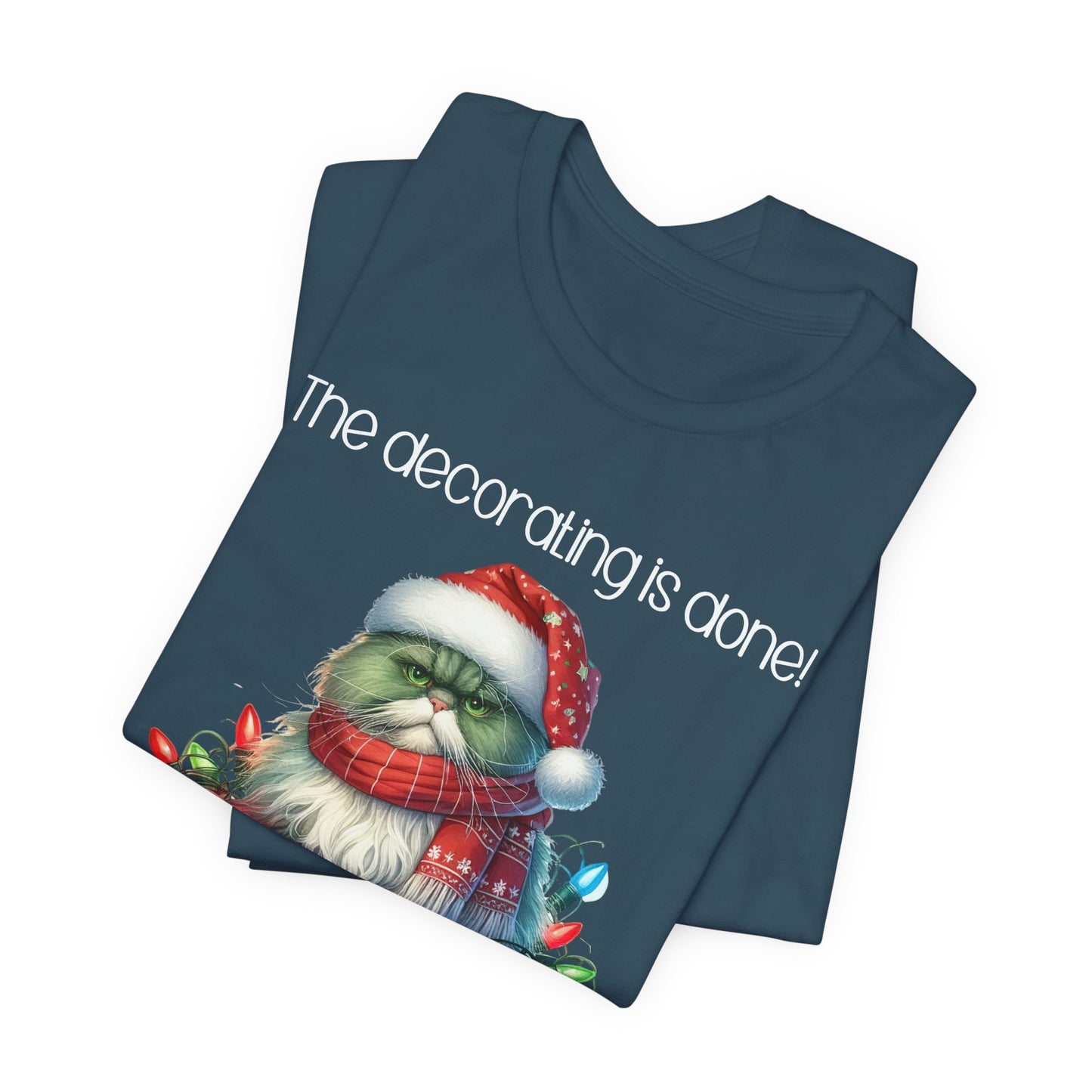 T-shirt - Christmas - Decorating Done (3b)