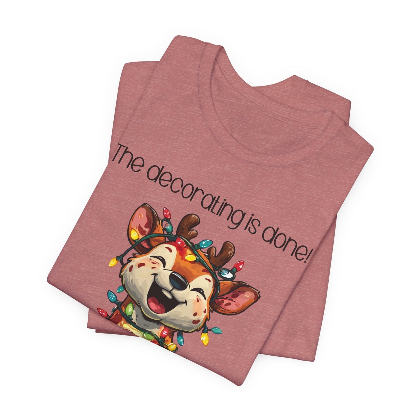 T-shirt - Christmas - Decorating Done (2a)