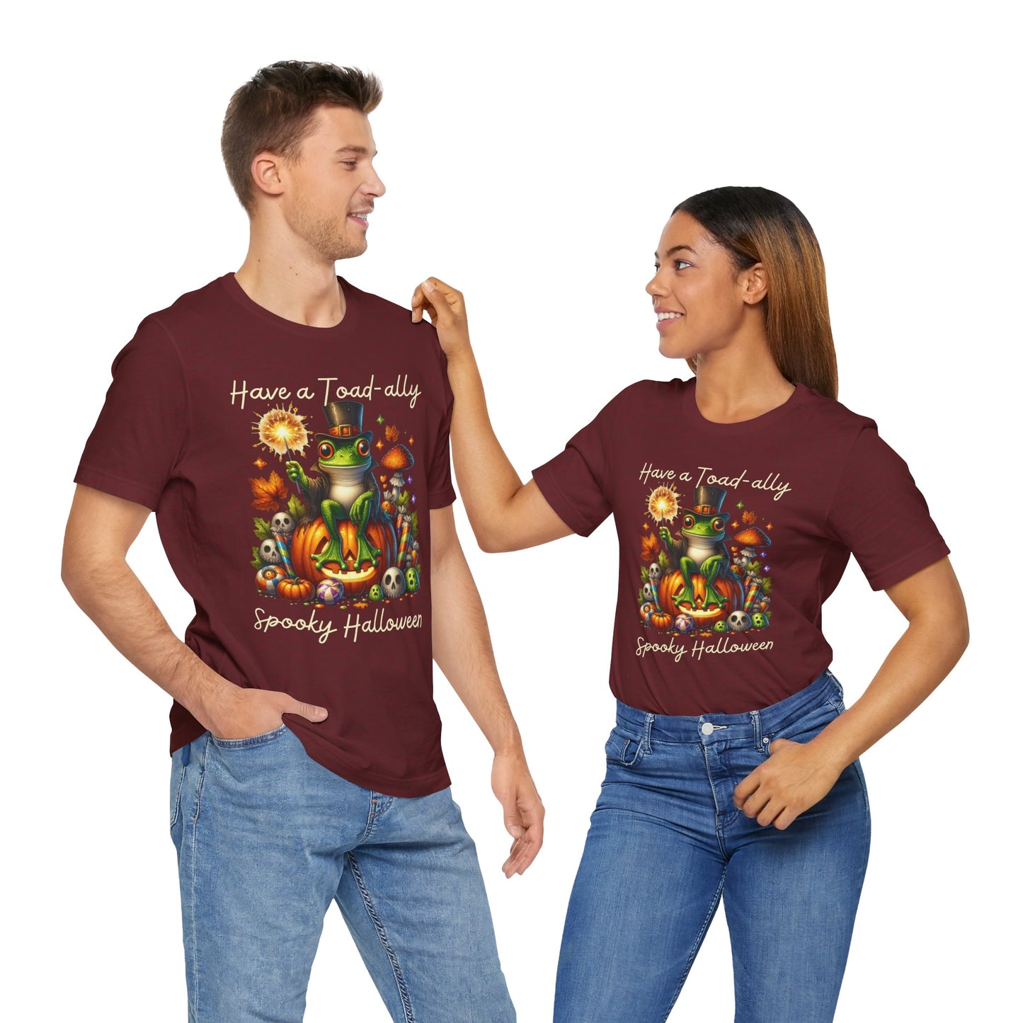 T-shirt - Halloween - Toad-ally Spooky Halloween (01b)