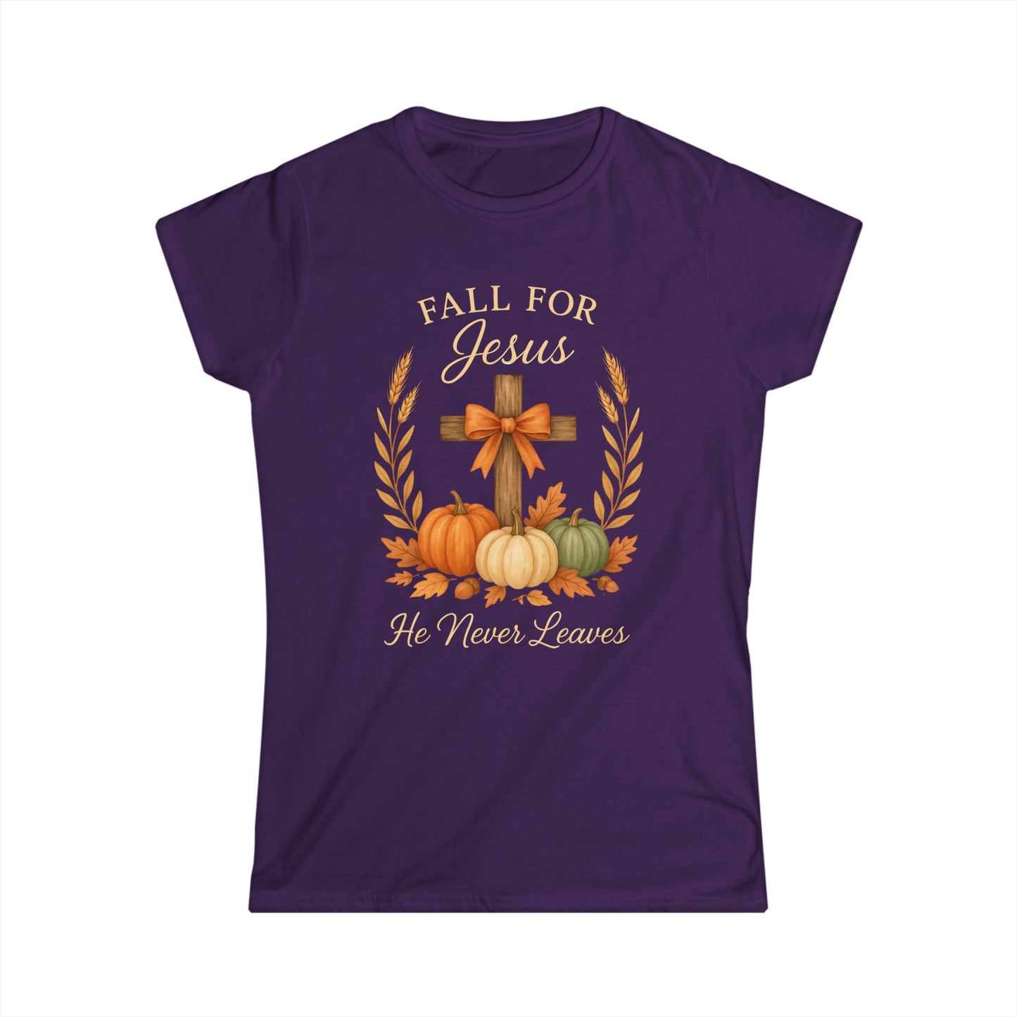 Female T-Shirt - Faith - Fall for Jesus (01 Autumn)