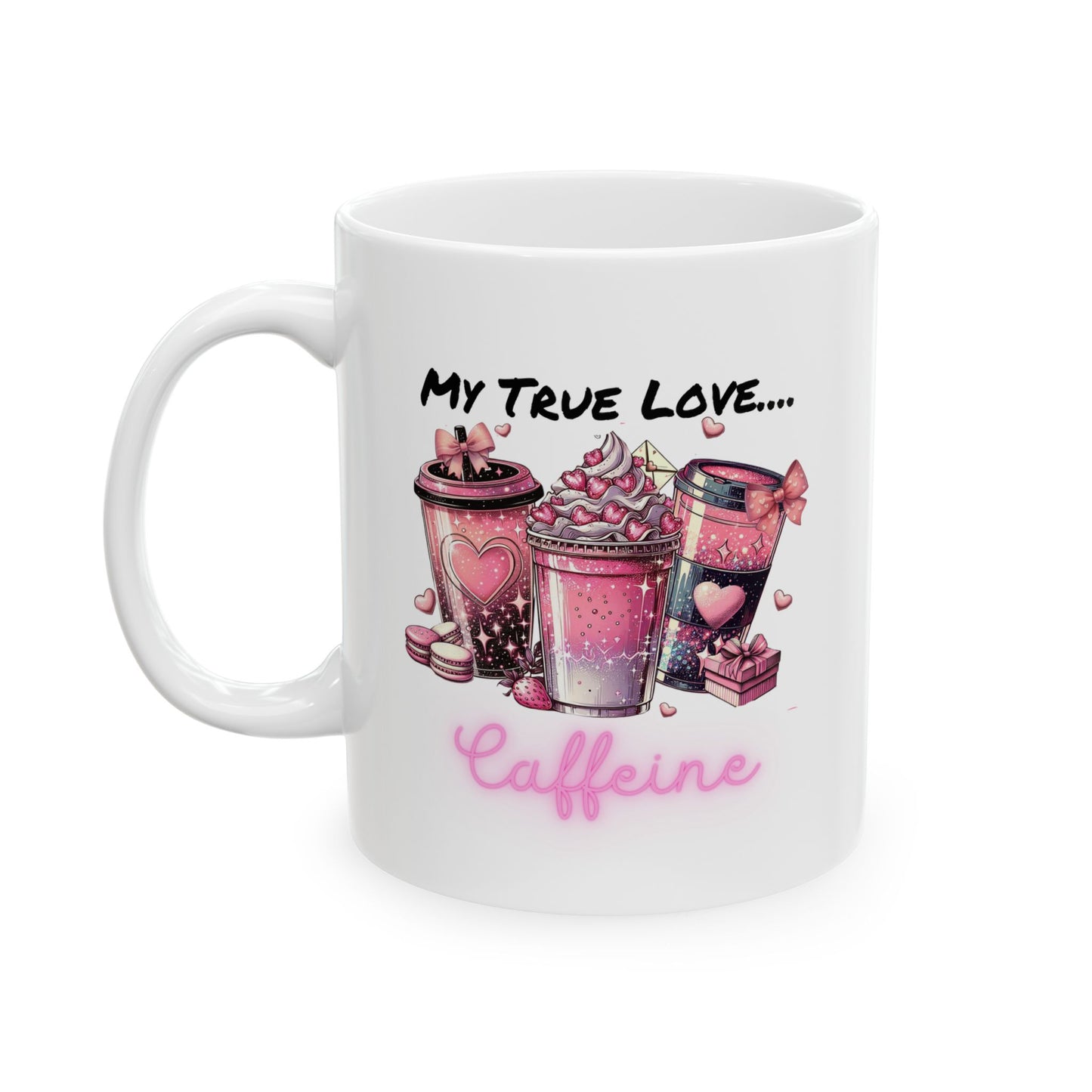 Ceramic Mug - Valentine - Coffee Drinks