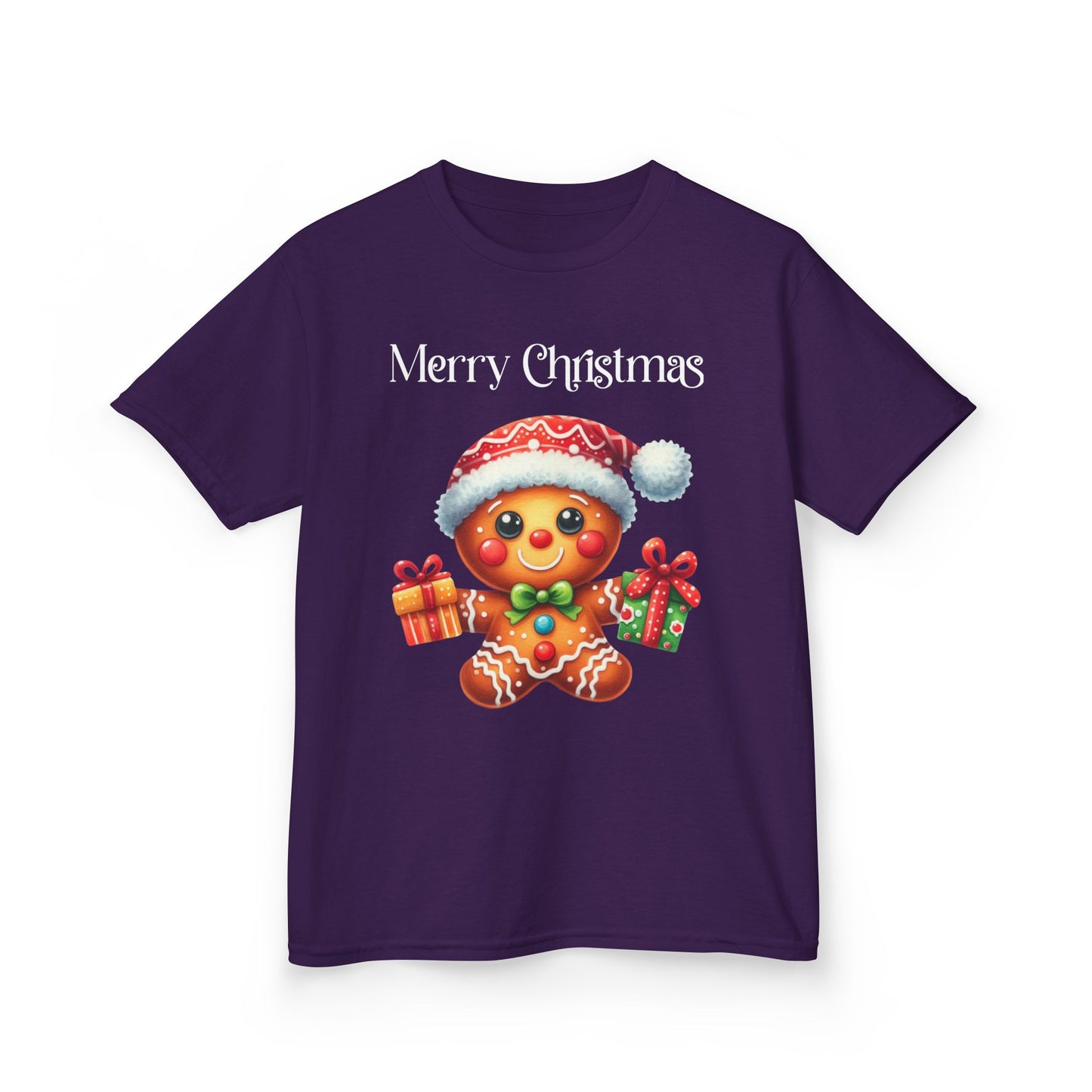 Child Tee - Christmas - Gingerbread - Merry Christmas (01a)