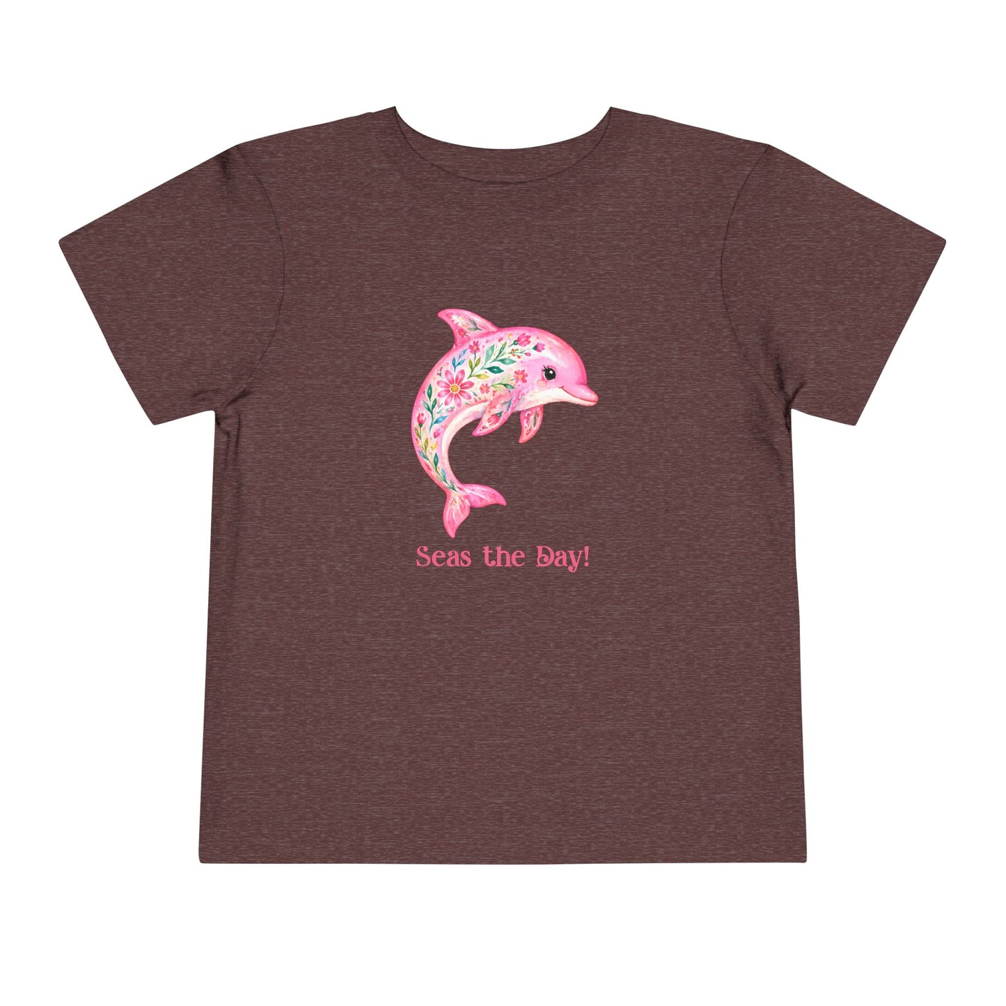 Toddler Tee - Animal - Seas the Day Dolphin (01)