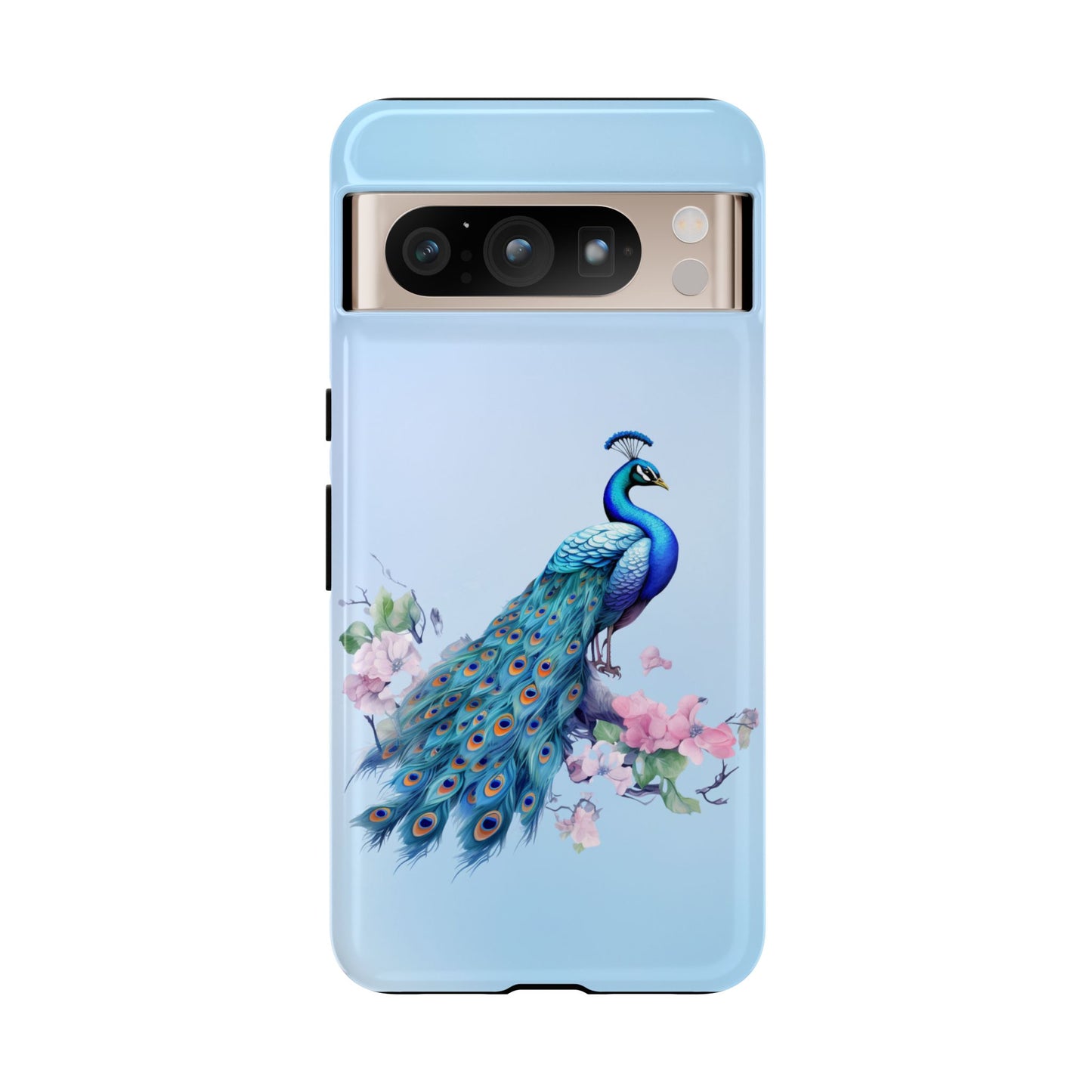 Tough Cell Phone Case - Animal - Peacock (1)