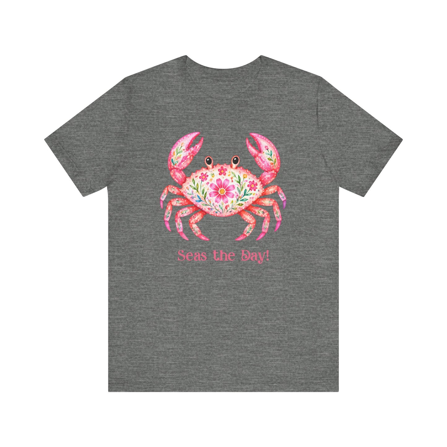 T-Shirt - Animal - Seas the Day Crab (01)