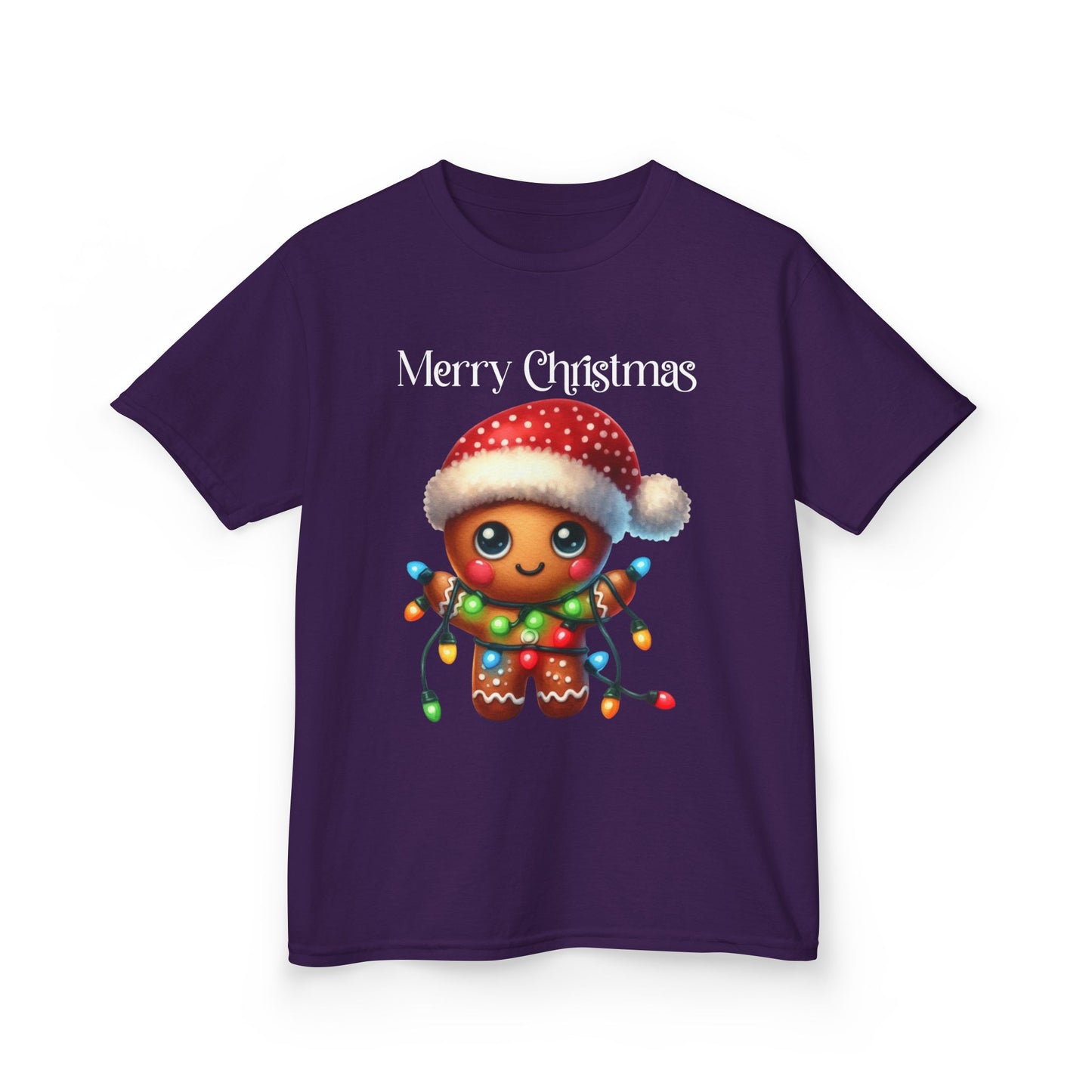 Child Tee - Christmas - Gingerbread - Merry Christmas (02a)