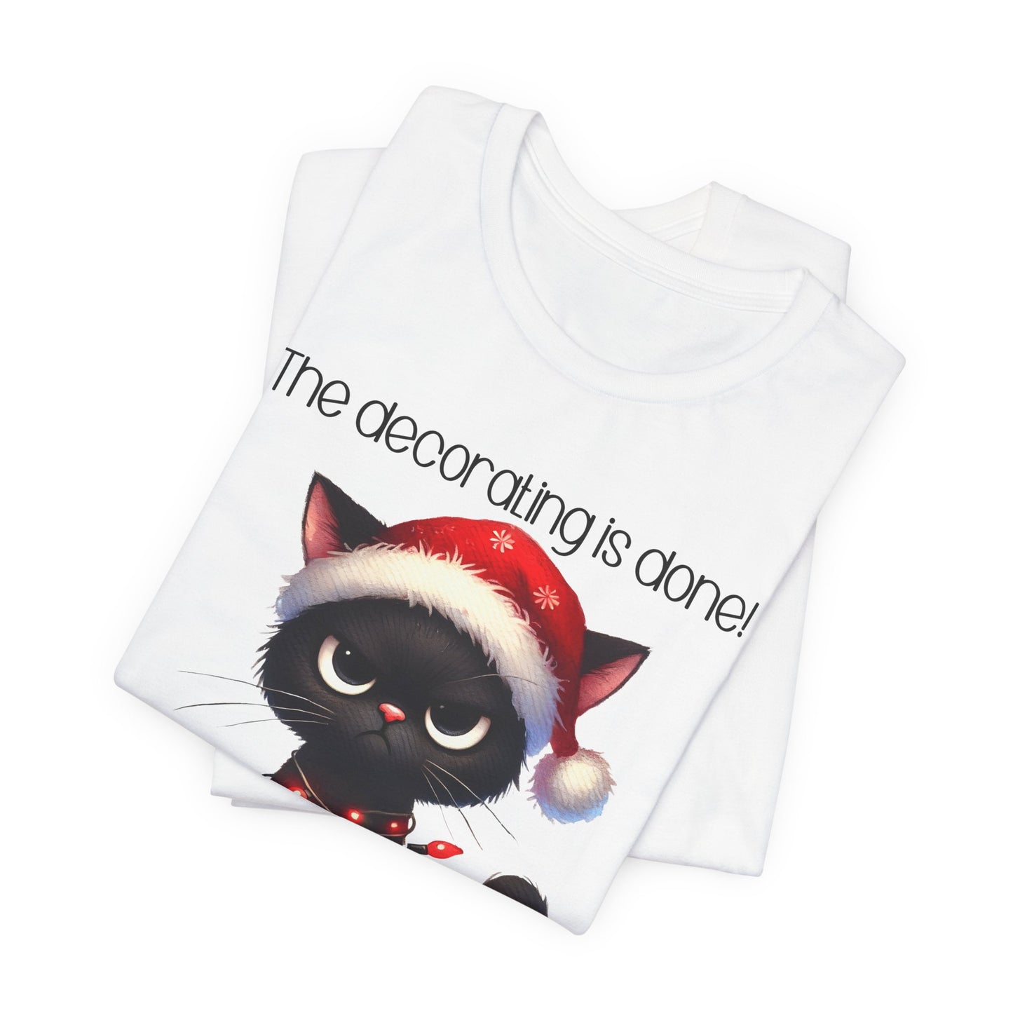 T-shirt - Christmas - Decorating Done (1a)