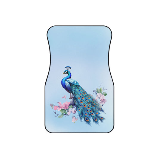 Car Mats - Animal - Peacock (1)