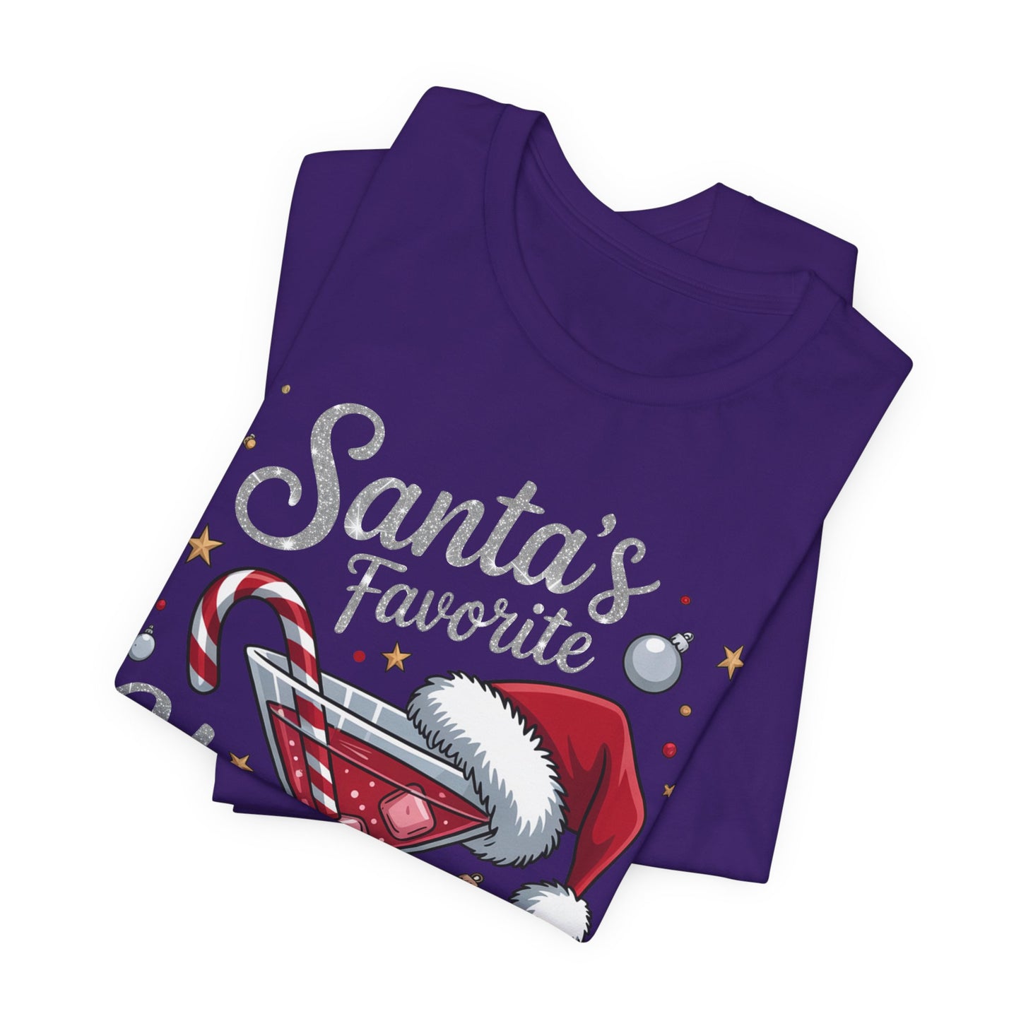 T-shirt - Christmas - Santa's Fav. Hot Mess (01)
