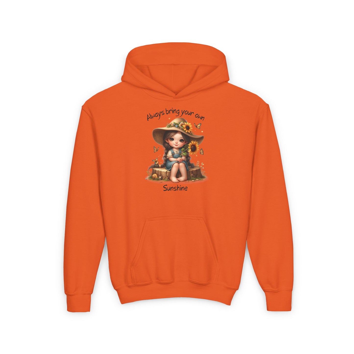 Youth Hooded Sweatshirt - Country Girl - Always Bring Your Own Sunshine(1)