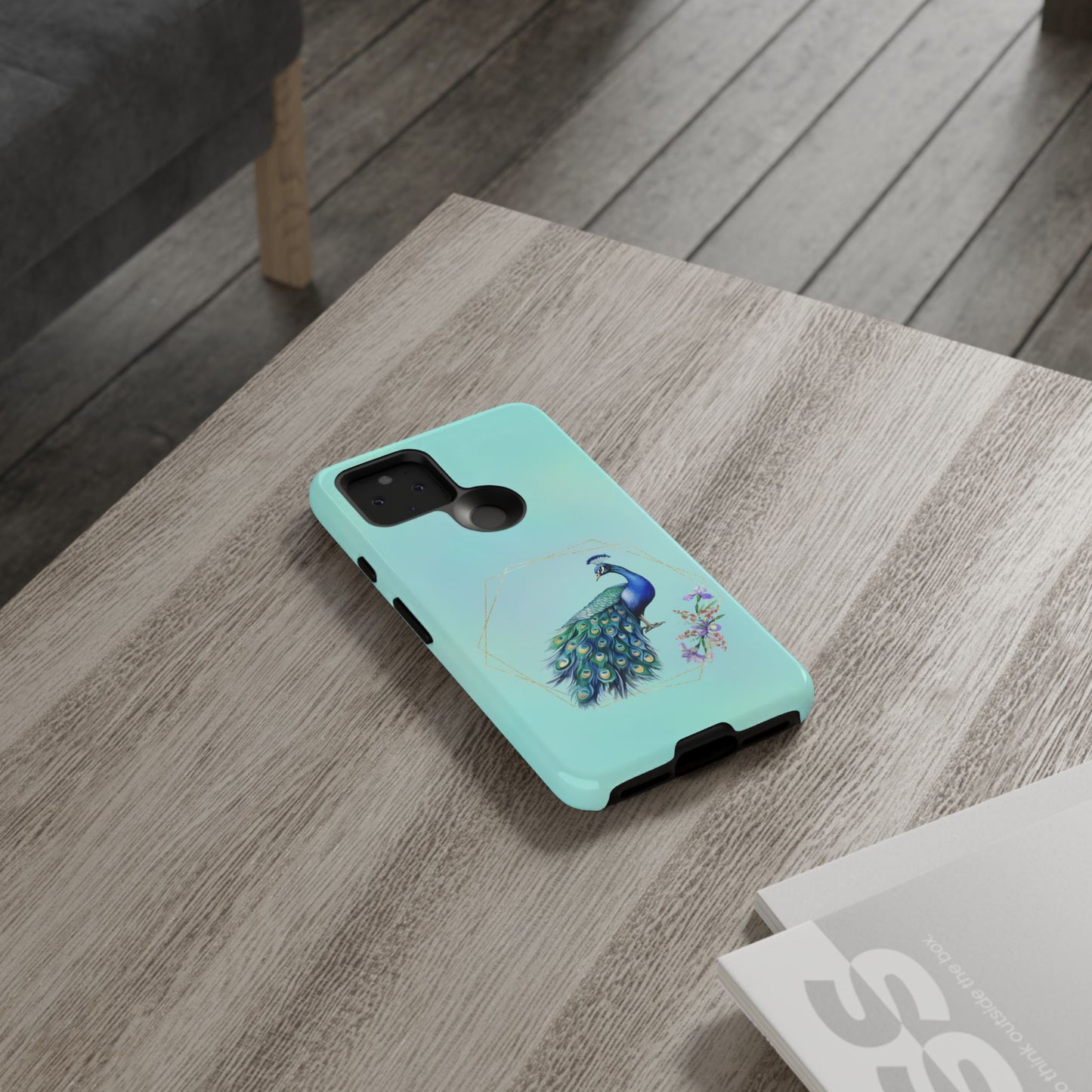 Tough Cell Phone Case - Animal - Peacock (2)