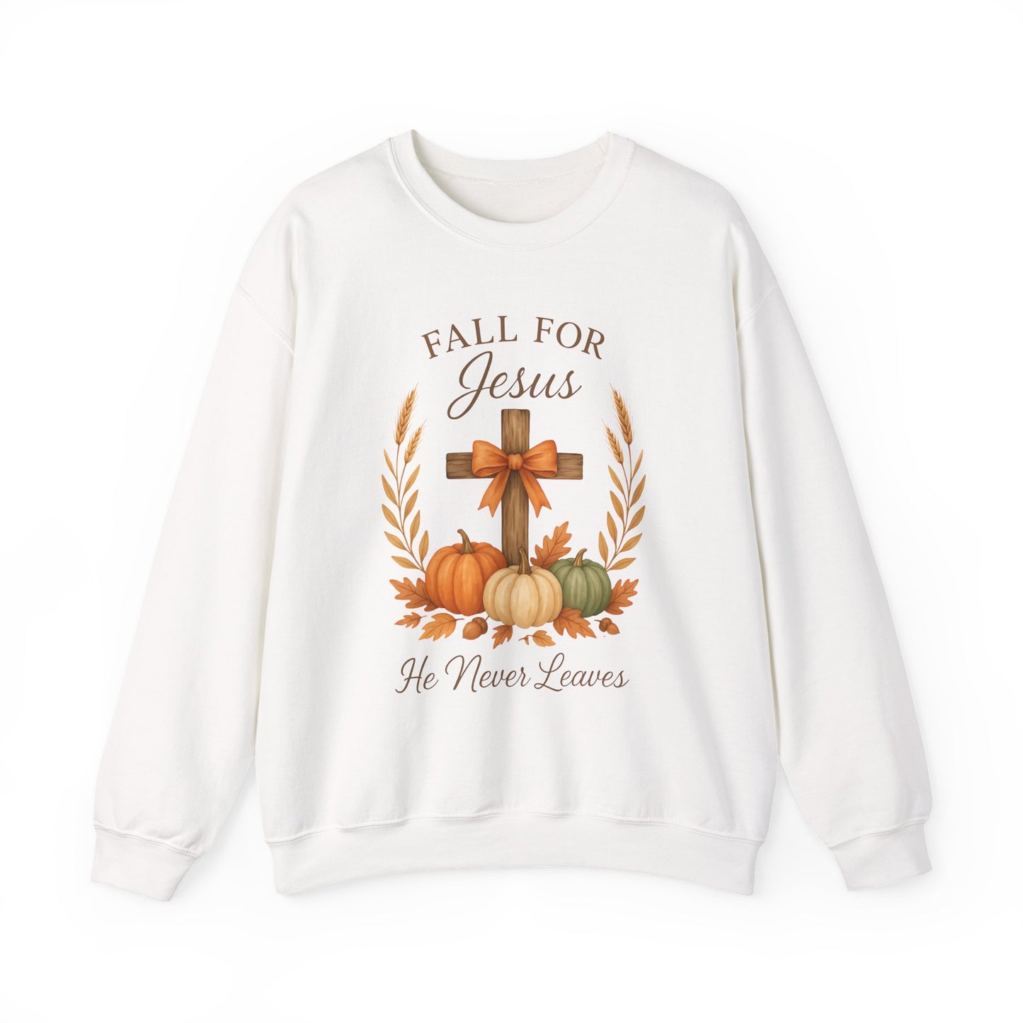 Sweatshirt - Faith -  Fall for Jesus (01 Autumn)