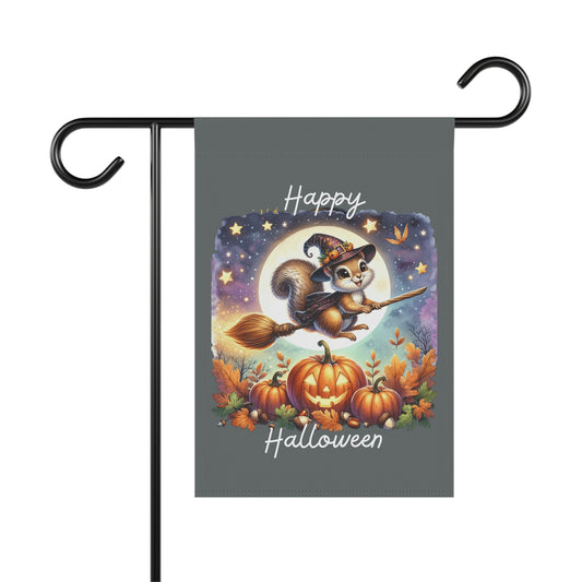 Garden Flag - Halloween - Happy Halloween (01a)