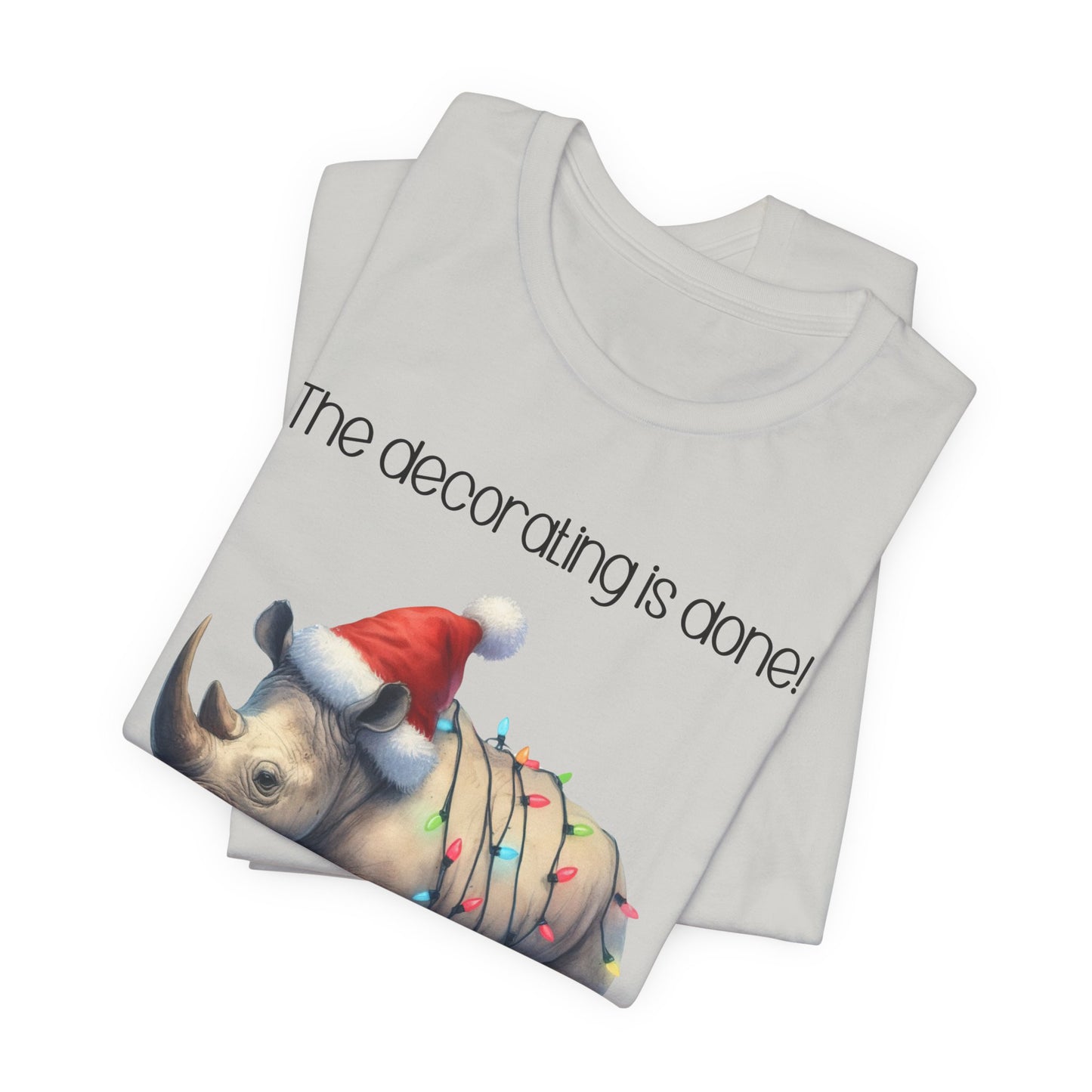 T-shirt - Christmas - Decorating Done (5a)