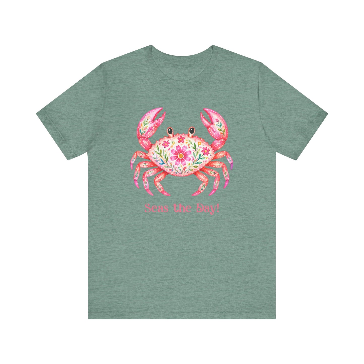 T-Shirt - Animal - Seas the Day Crab (01)